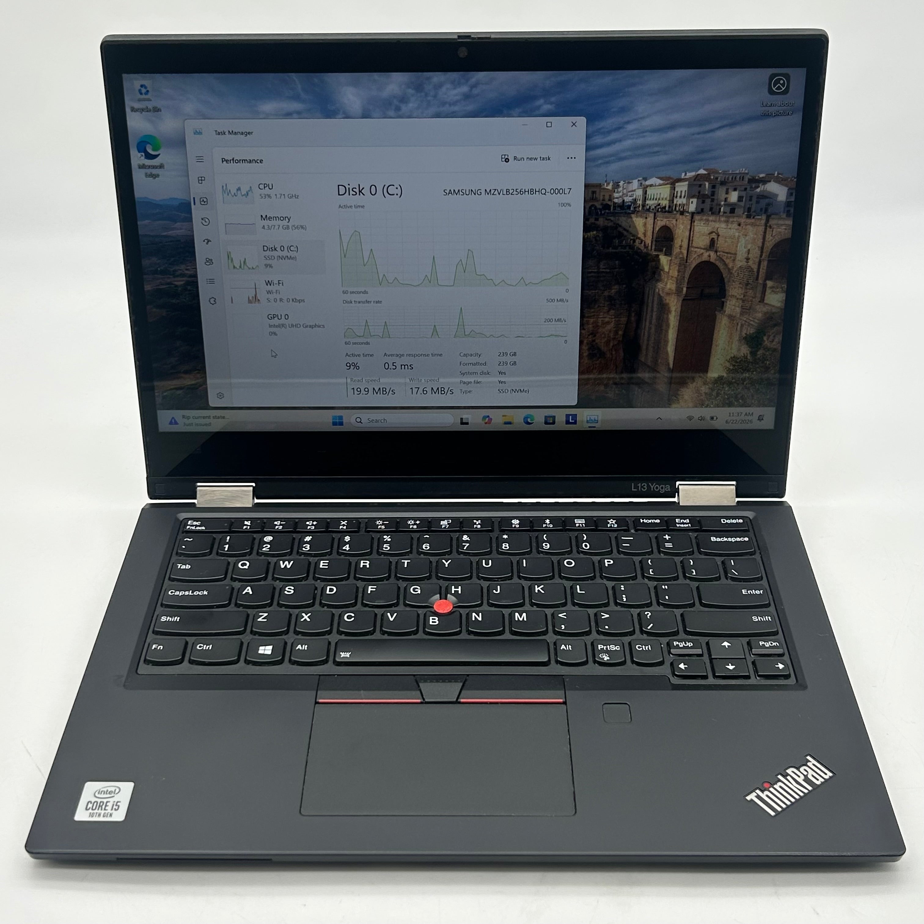 Lenovo ThinkPad L13 Yoga 13.3" |Core i5 |10th Gen| 8GB RAM| 256GB|