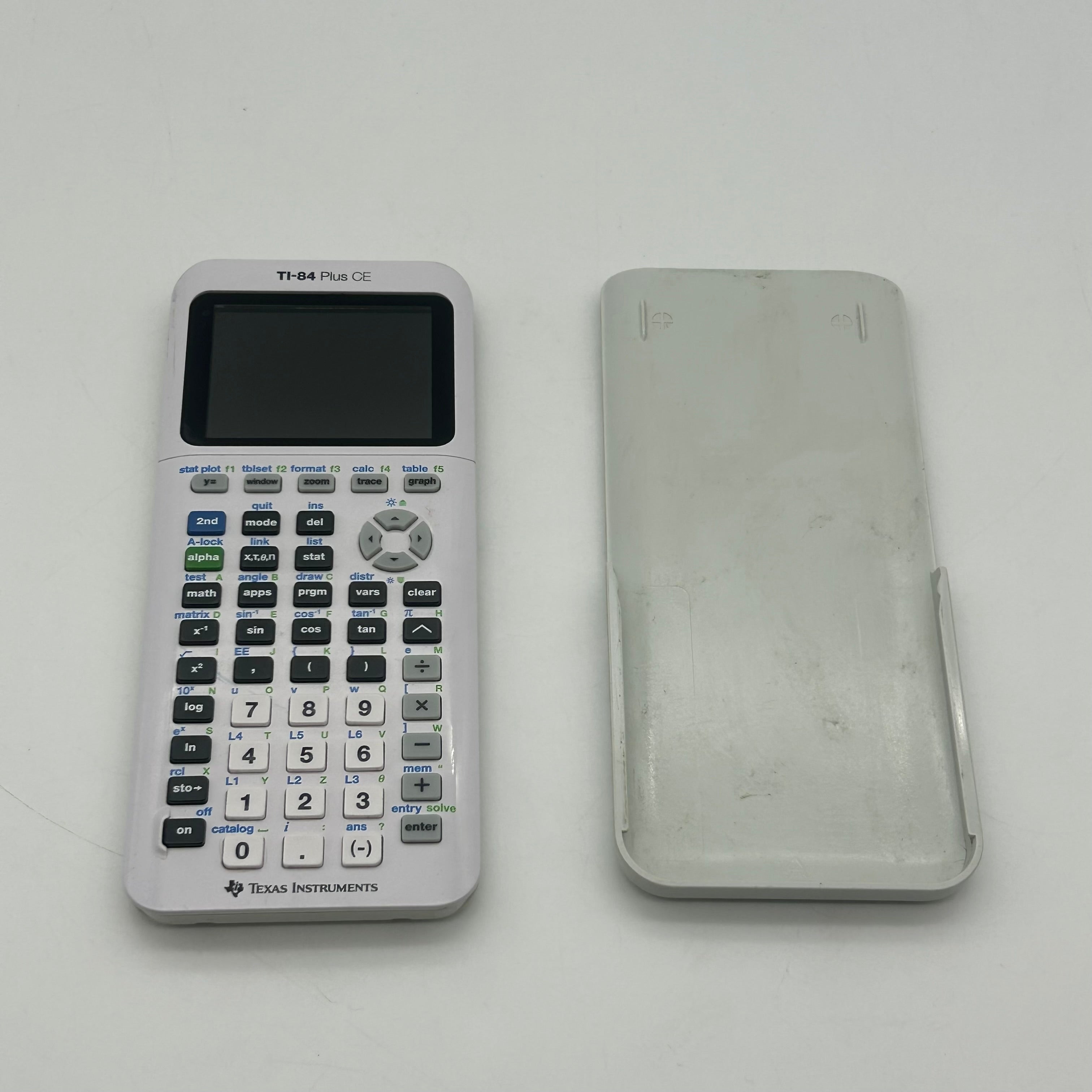Texas Instruments TI-84 Plus CE Graphing Calculator White - Tested