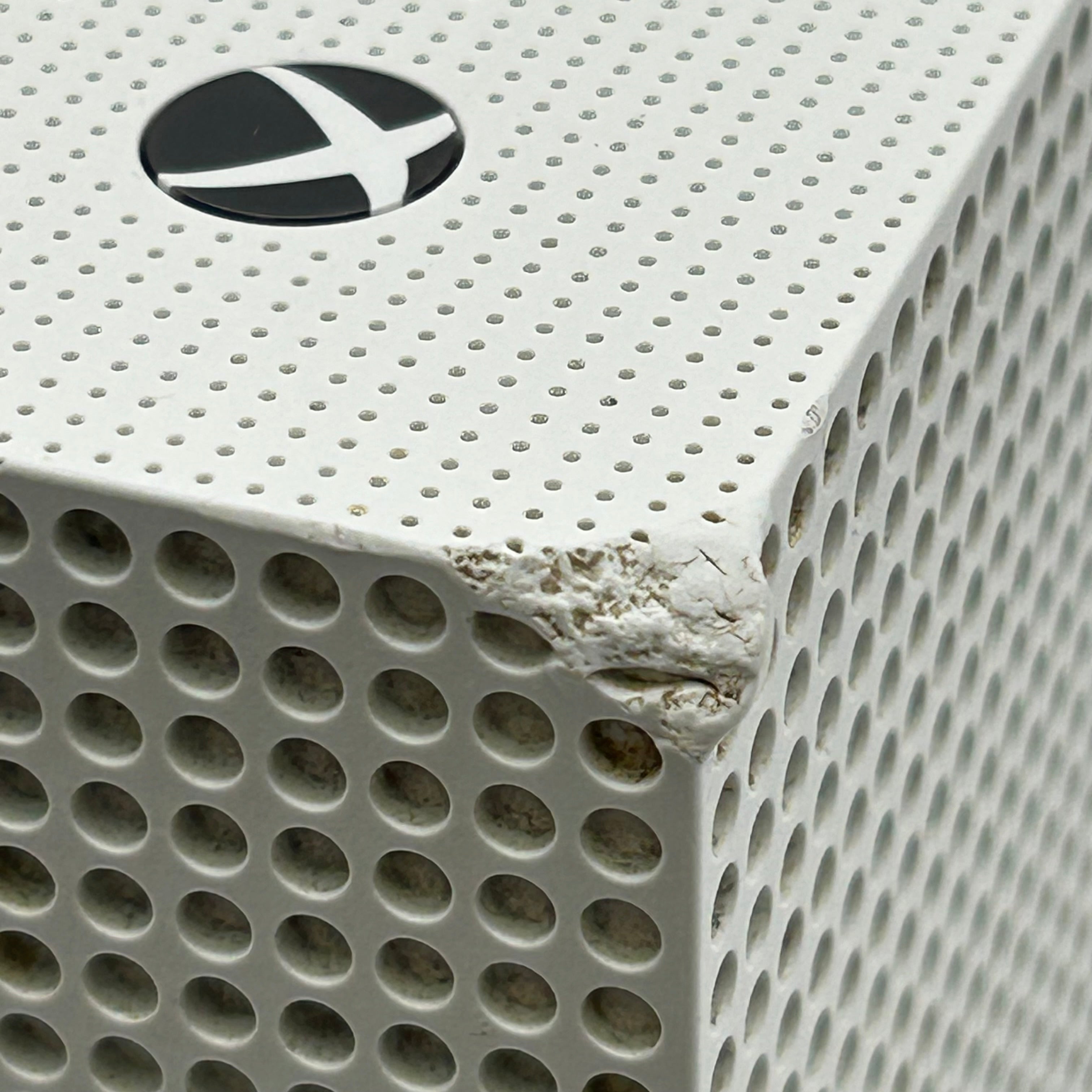 Microsoft Xbox One S 1681 500GB White Console w/ Controller & Cable TESTED