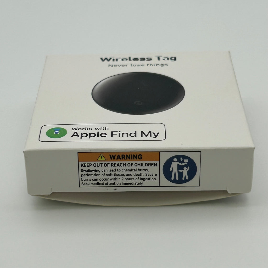 Rexzol Wireless Tag Black 2 pack -  compatible with Apple Find My - New in Box