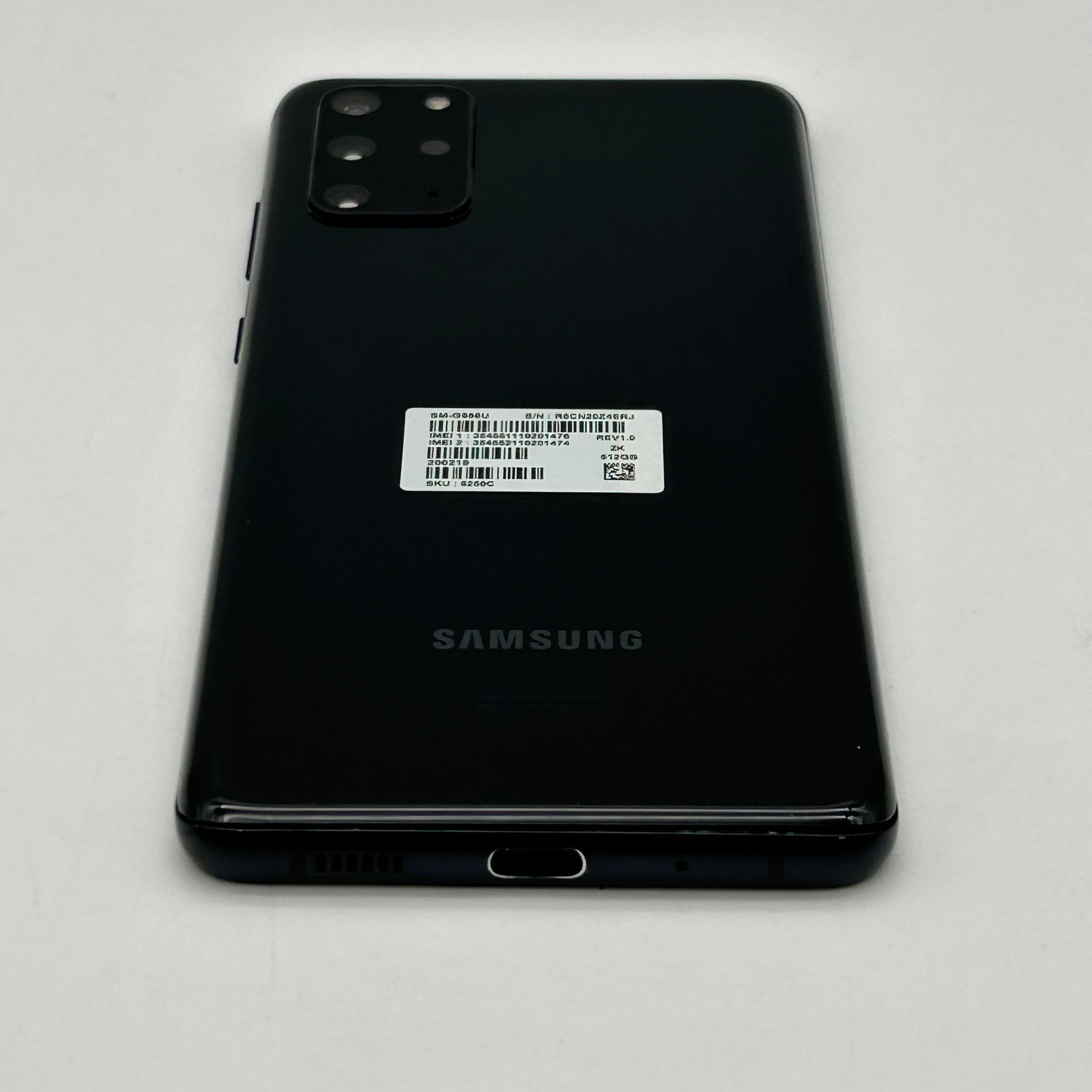 Samsung Galaxy S20 Plus 5G 512GB G986U Black - Screen Burn & Loose Back Glass