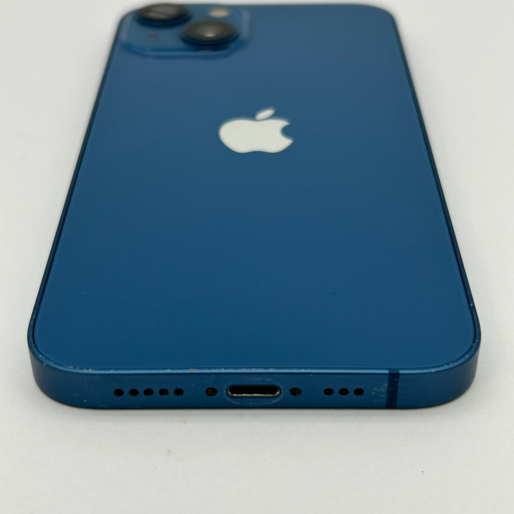 Unlocked Apple iPhone 13 128GB Blue  A2482 89% BH - Lens Cracked