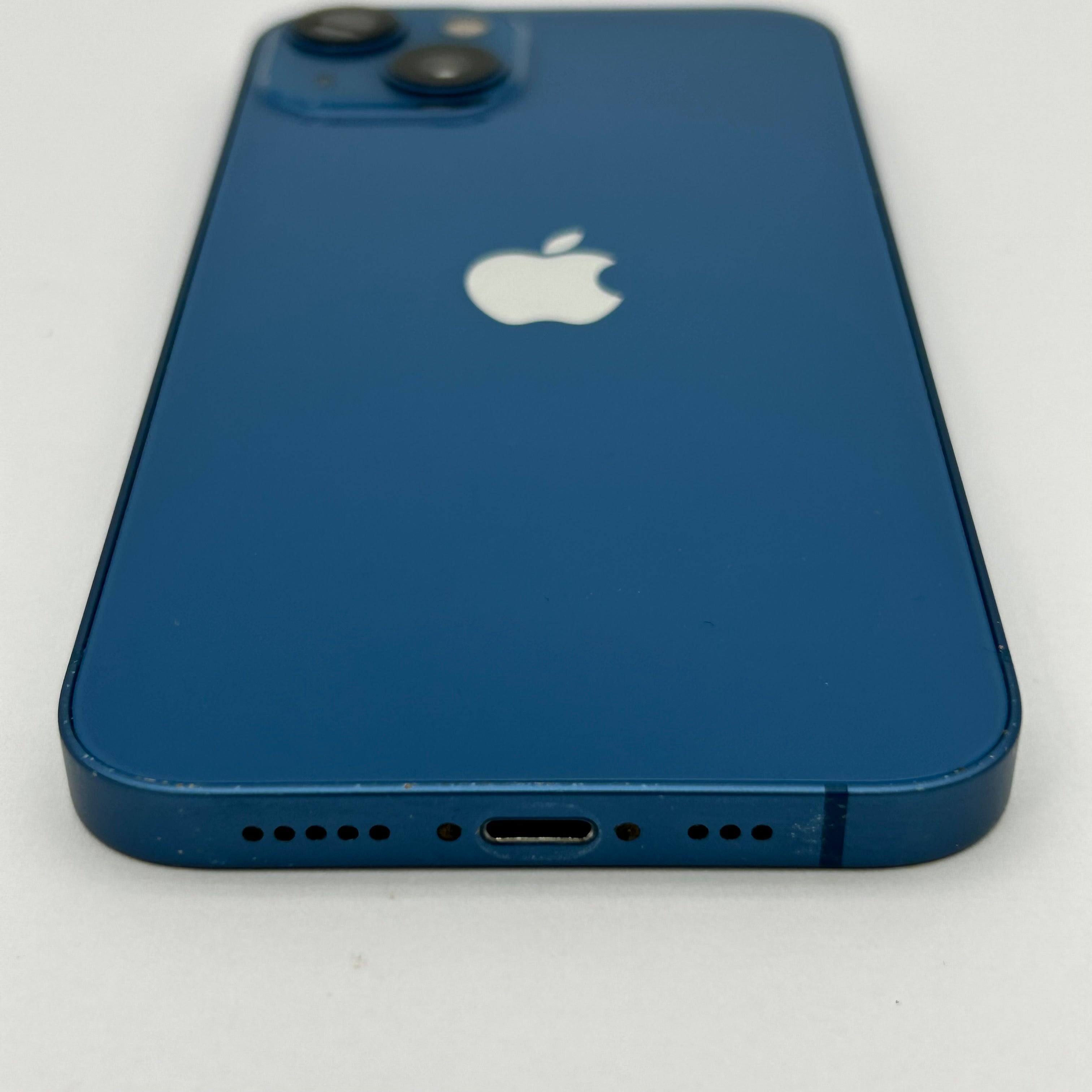Unlocked Apple iPhone 13 128GB Blue  A2482 89% BH - Lens Cracked