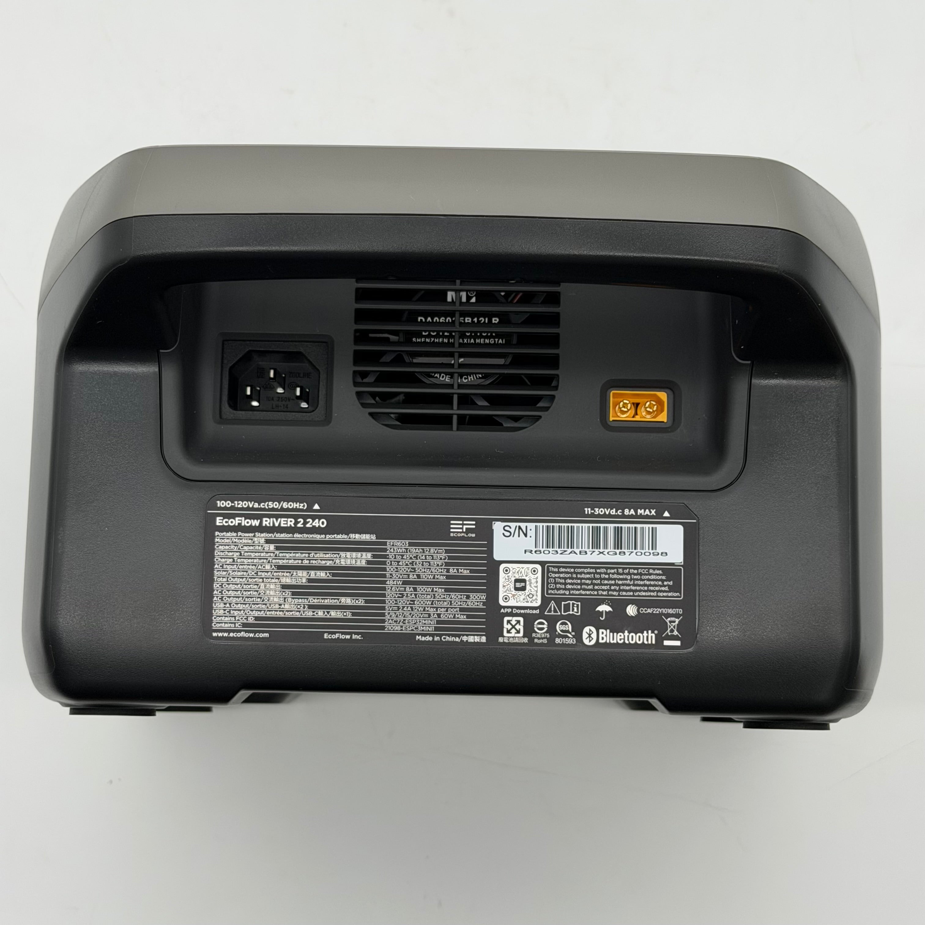 EcoFlow RIVER 2 240 Portable Power Station EFR603 - Tested