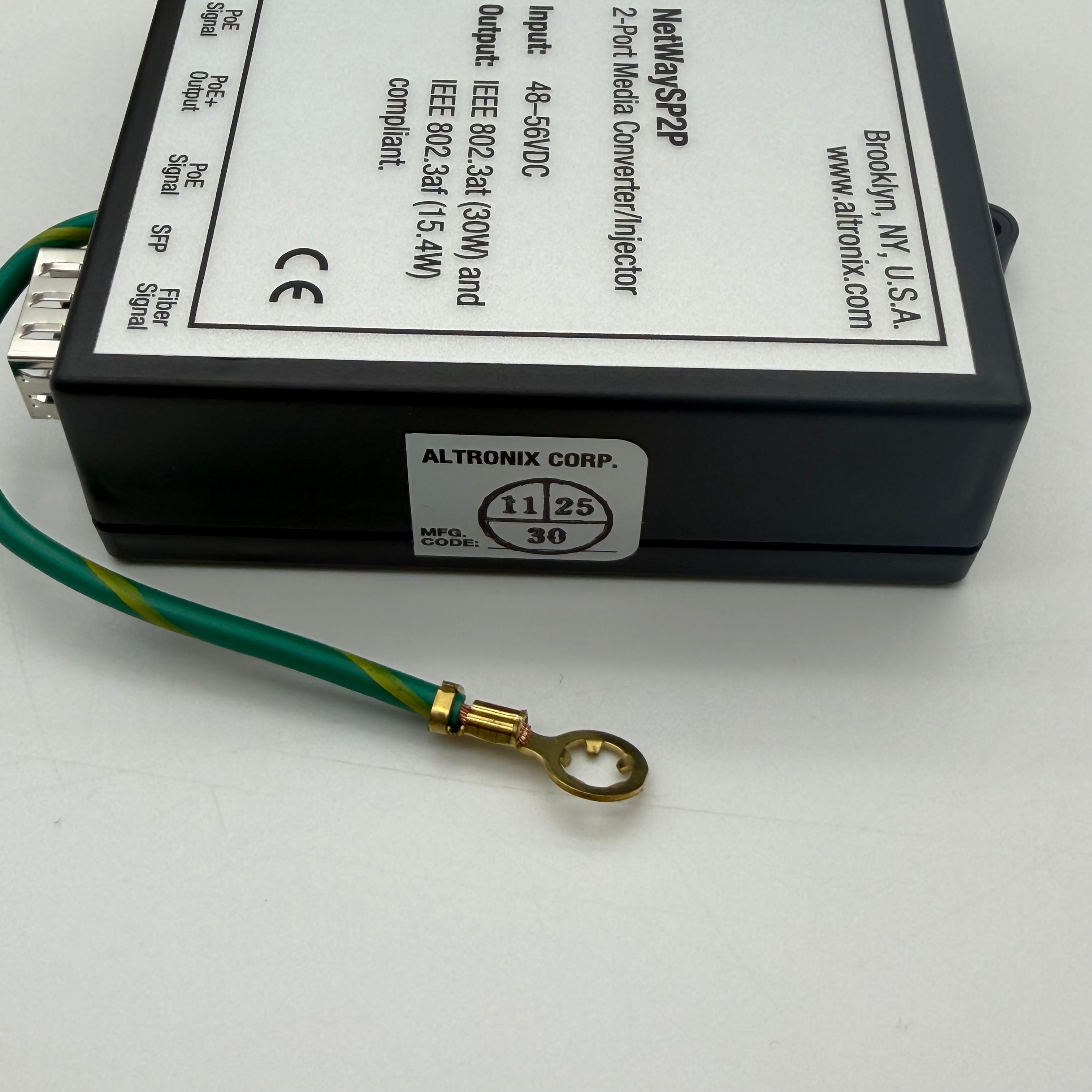 Altronix Netway SP2P Powered Media Converter/Injector