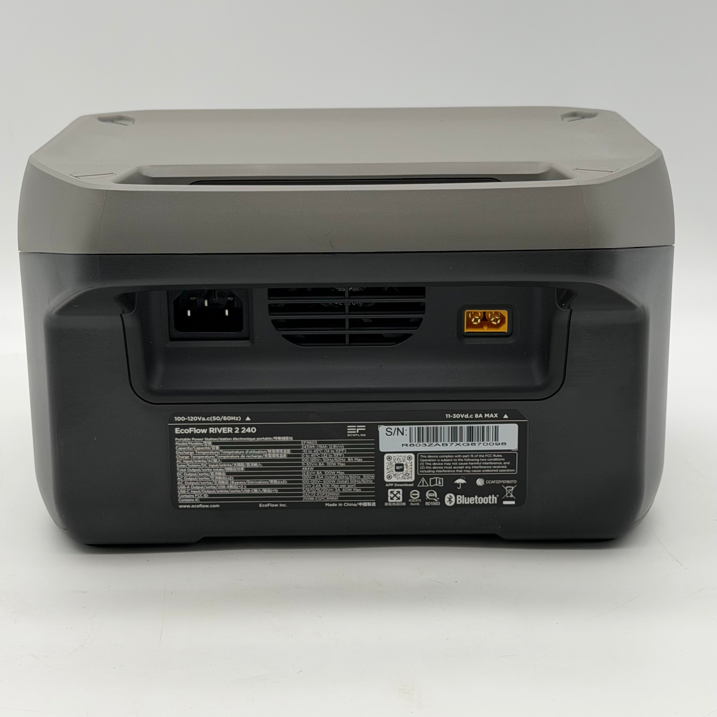 EcoFlow RIVER 2 240 Portable Power Station EFR603 - Tested
