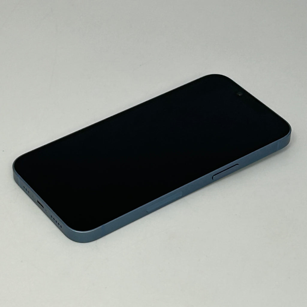 Unlocked Apple iPhone 14 A2649 128GB Blue 84% Battery Health