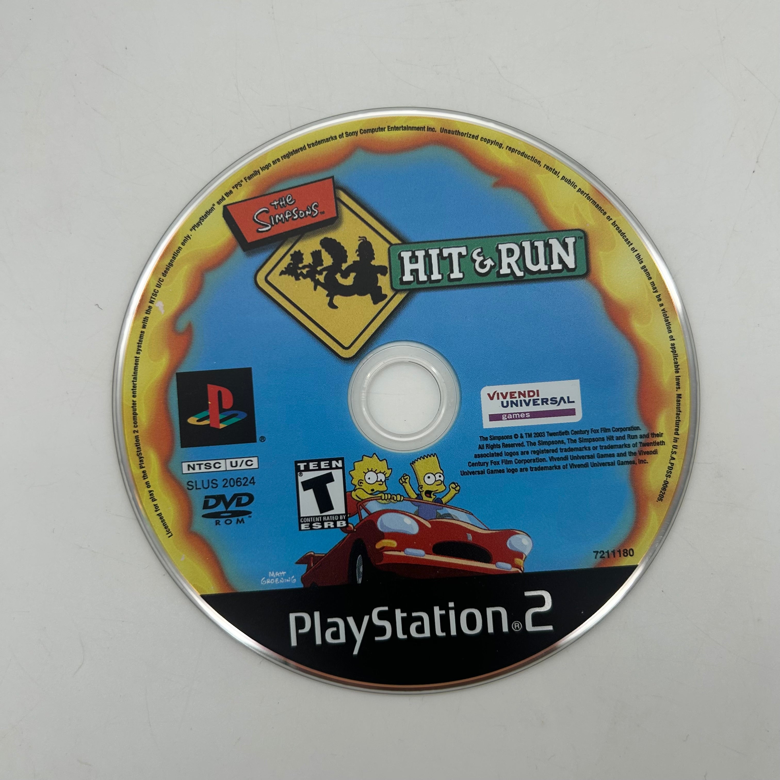 The Simpsons Hit and Run (Sony PlayStation 2 PS2, 2003)