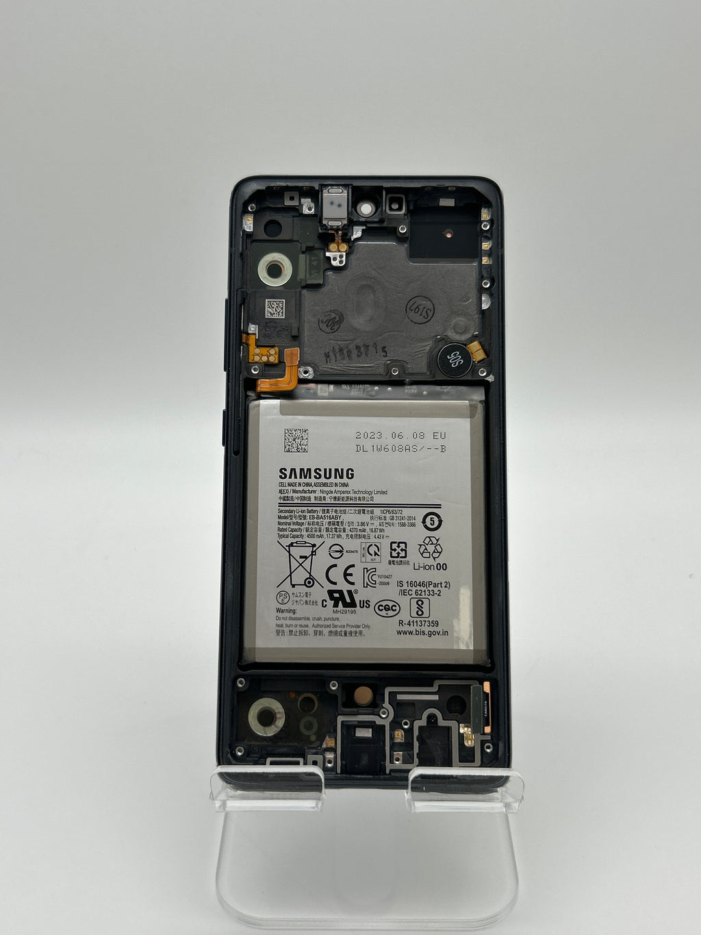 Samsung Galaxy A51 5G LCD Display Touch Screen + Digitizer Frame and Battery - New Open Box