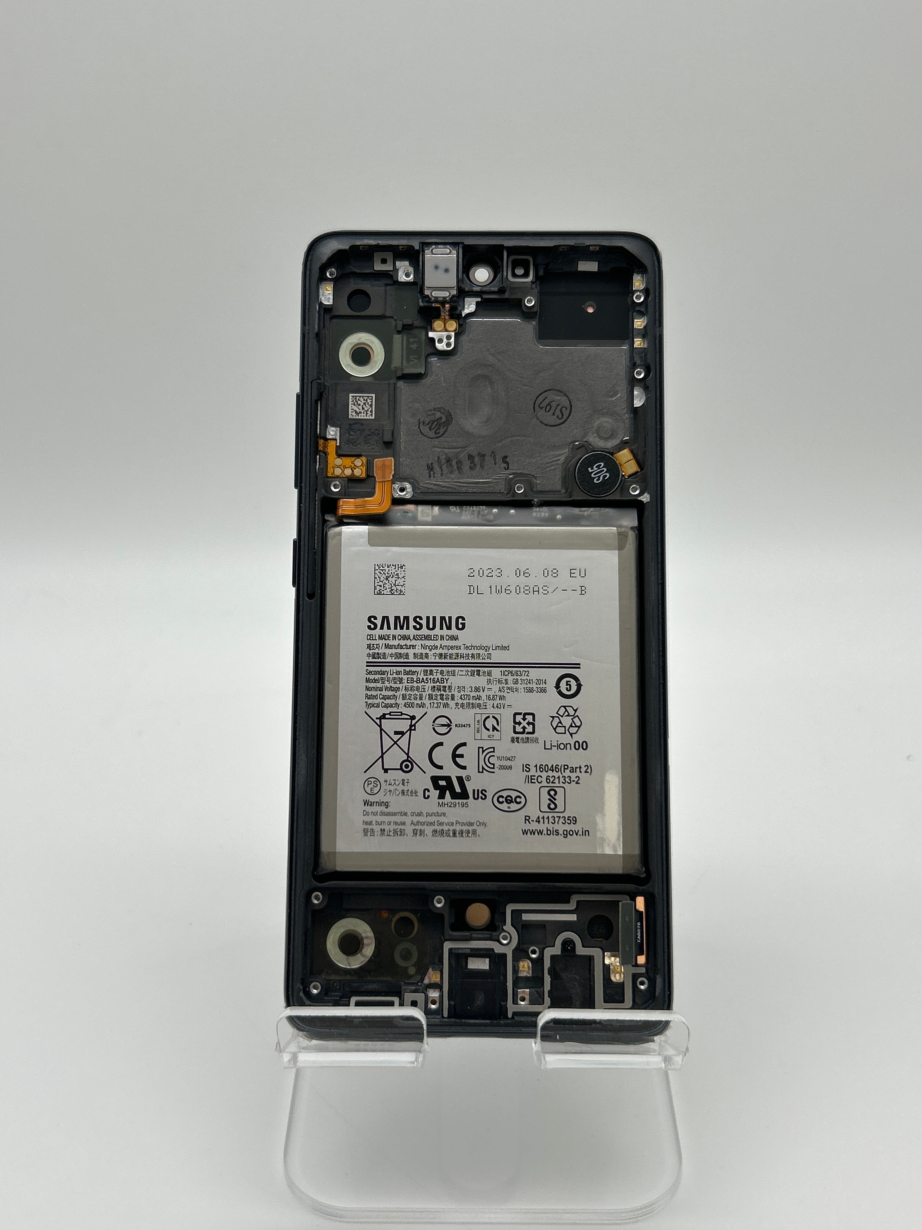 Samsung Galaxy A51 5G LCD Display Touch Screen + Digitizer Frame and Battery - New Open Box