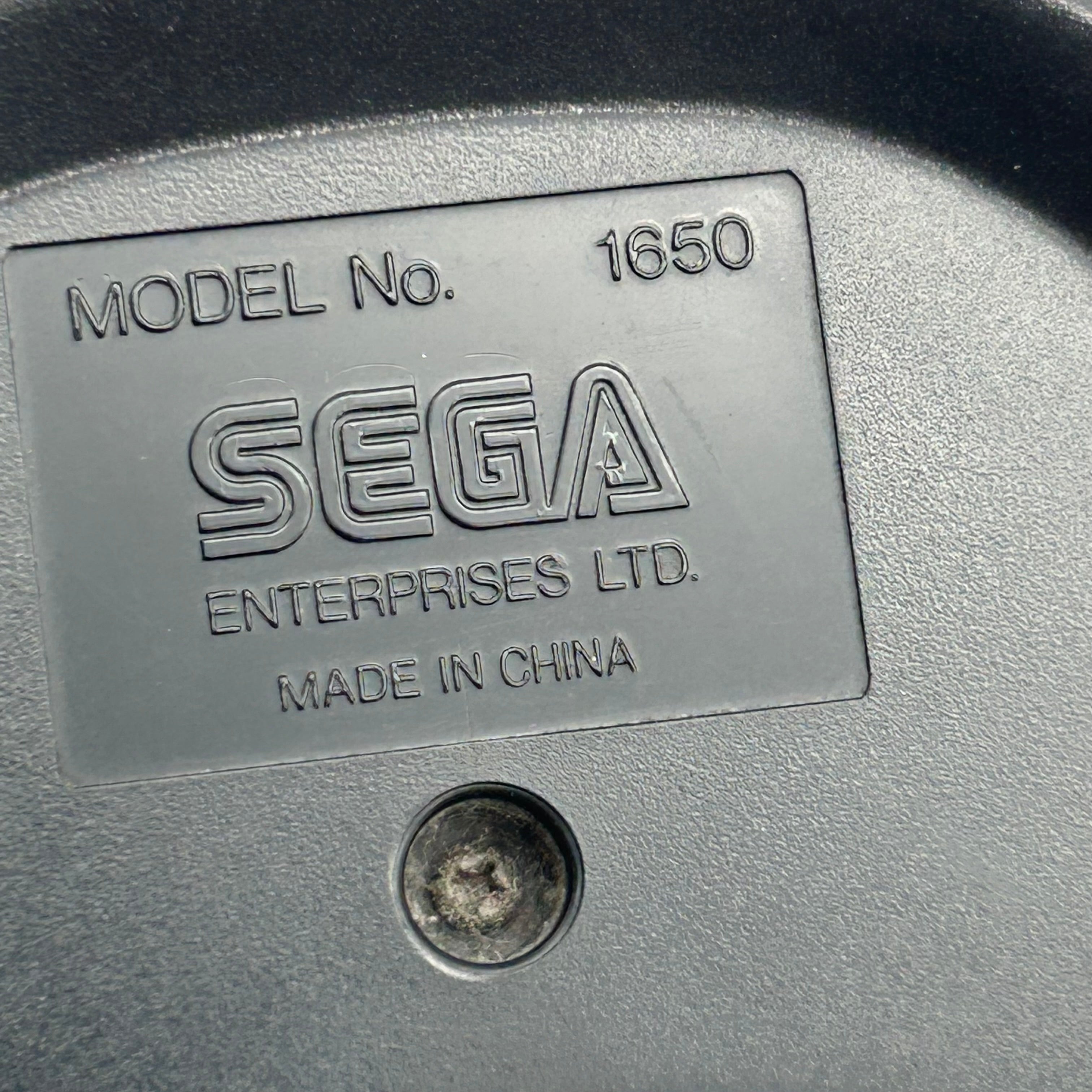 Lot Of 2 OEM Sega Genesis 3 Button Controller Model 1650
