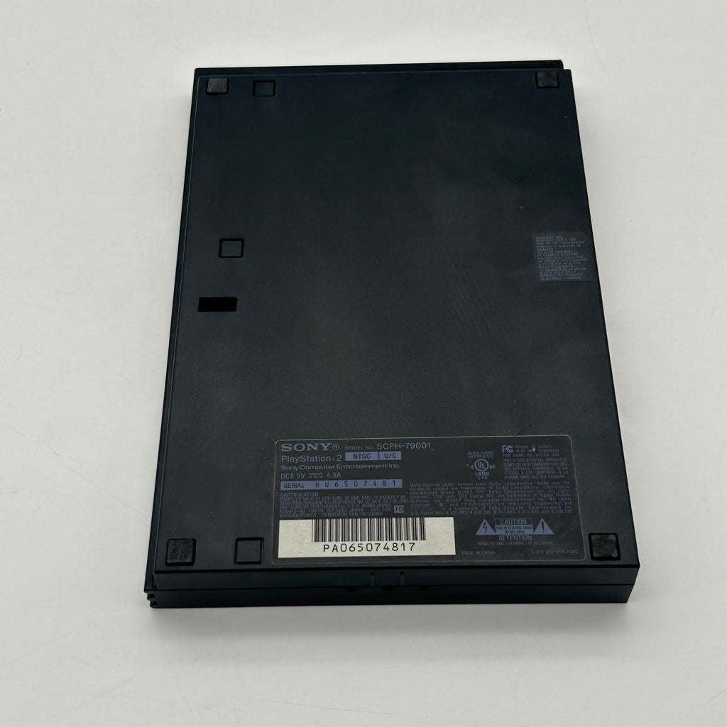 Sony PlayStation 2 Slim SCPH-79001 PS2 Console w/ OEM Cables - Tested