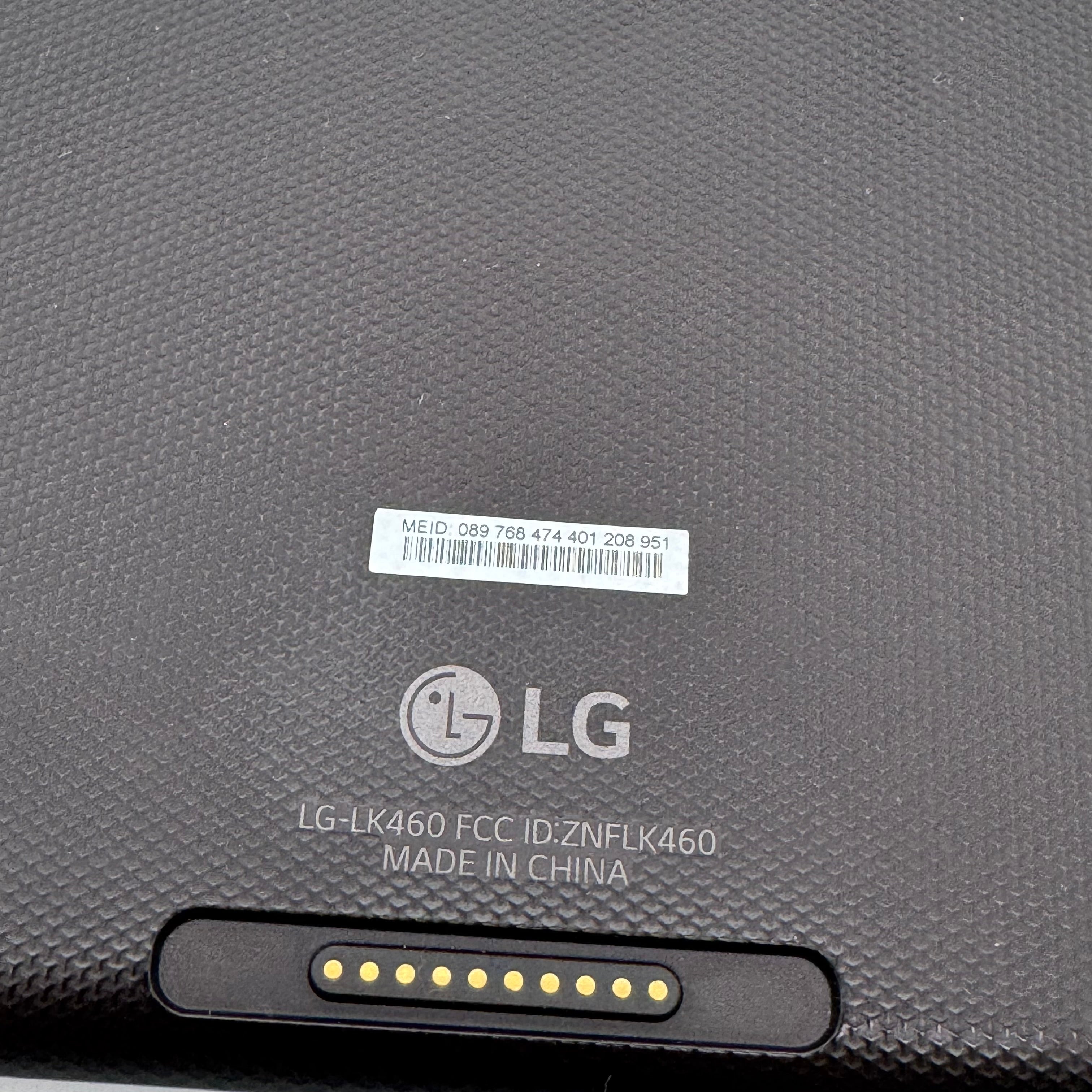 Unlocked LG G PAD F 8.0 Tablet - Used - Power Button Not Working
