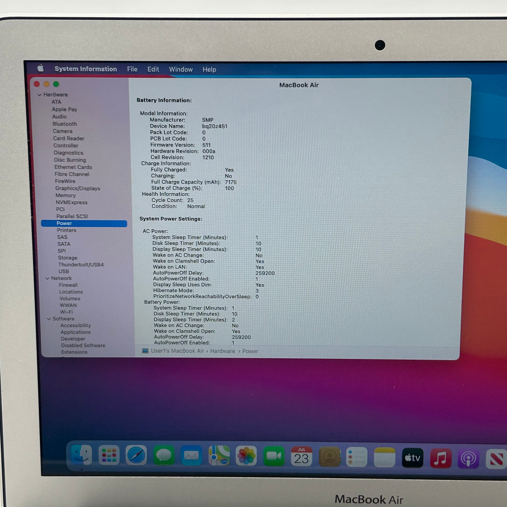 Apple MacBook Air 13" A1466 2017 Core i5 8GB 128GB Silver