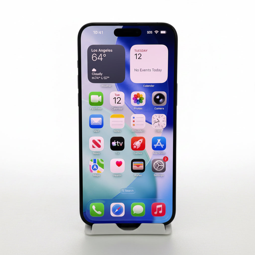 Unlocked Apple iPhone 15 Pro Max 256GB Blue Titanium MU693LL/A