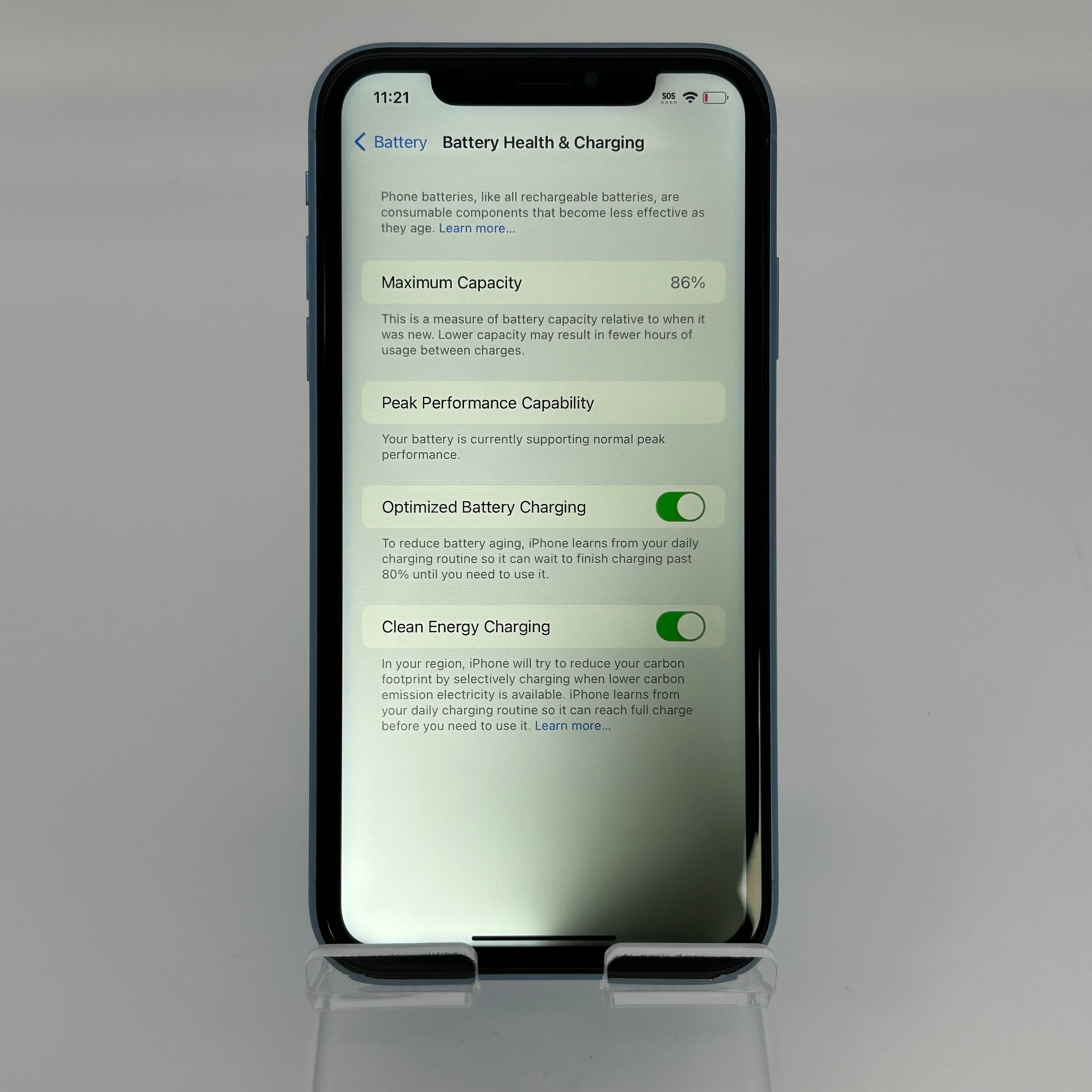 Apple iPhone XR 64GB – Blue Unlocked - Used