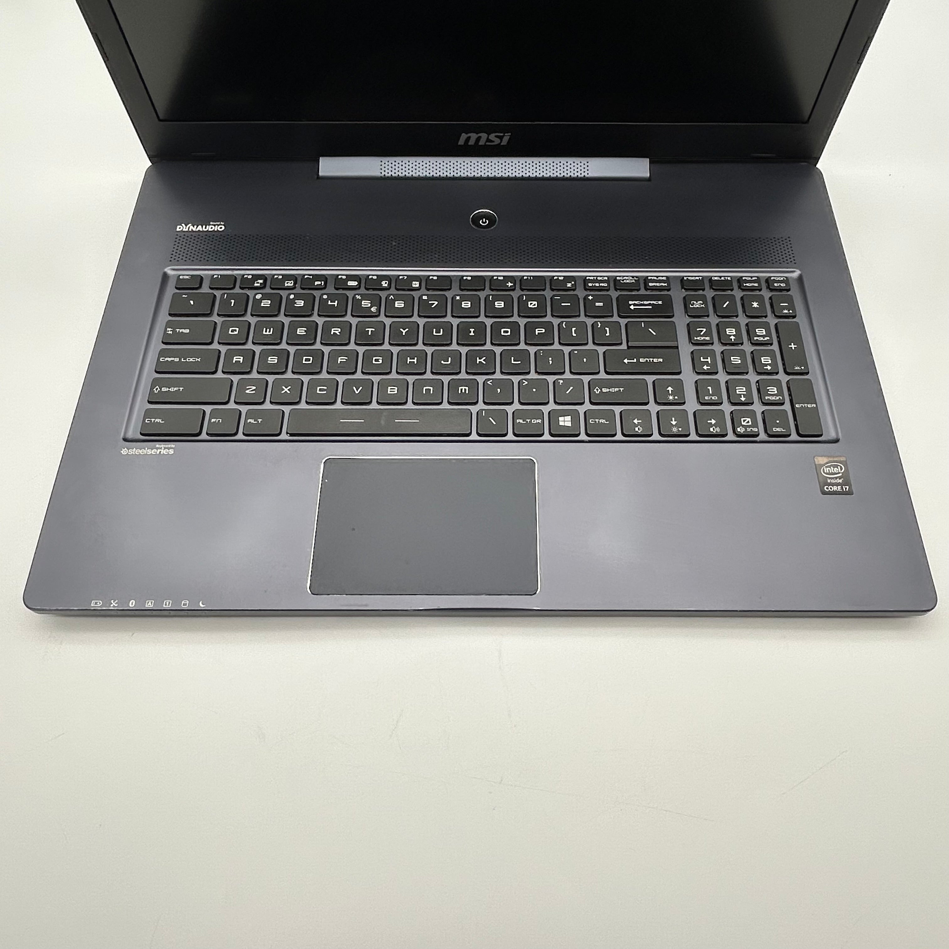 MSI MS-1773 17" laptop |Core i7| 16GB RAM| w/ Charger - AS IS