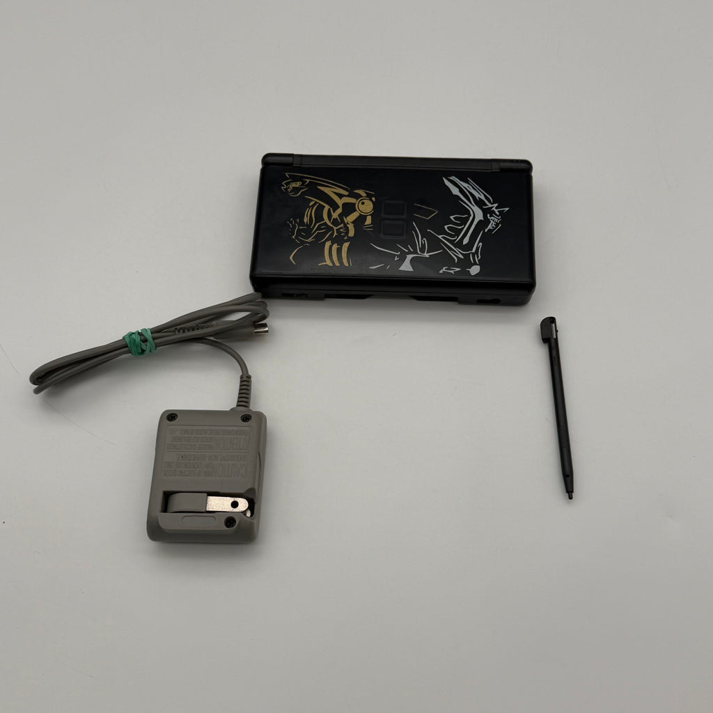 Nintendo DS Lite Pokemon Dialga And Palkia Edition Console w/ Charger & Stylus - Tested