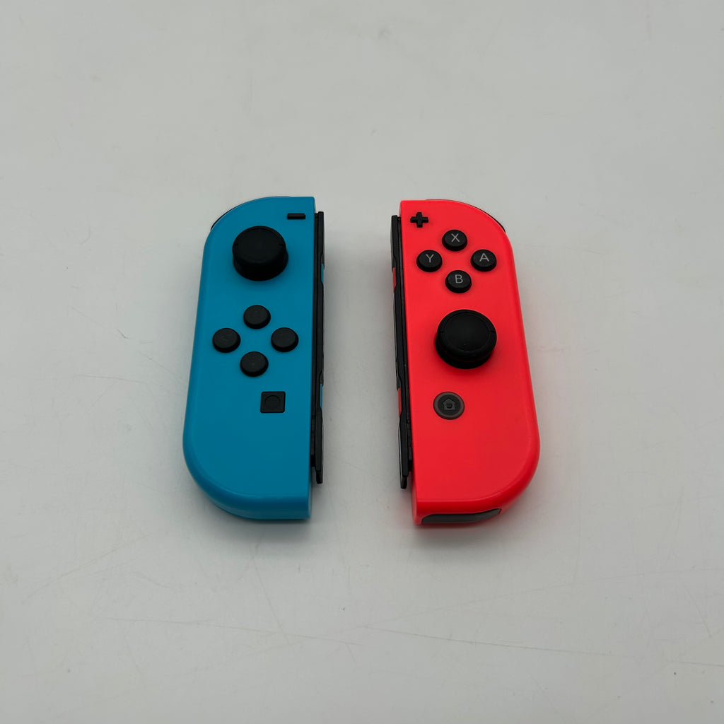 Nintendo Switch HAC-001(-01) - Neon Red/Neon Blue 32GB Handheld Black Console Set