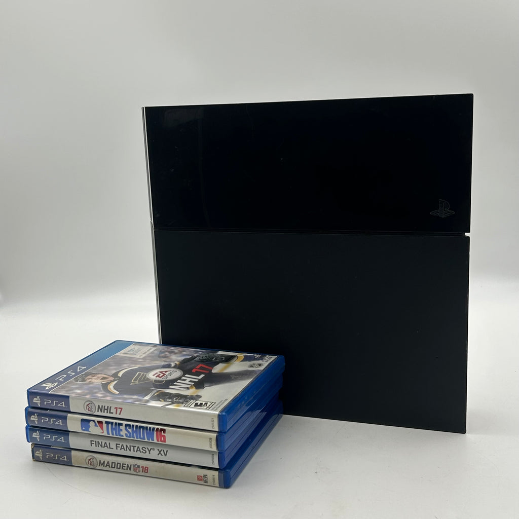 Sony PlayStation 4 PS4 500GB Black Console Gaming System CUH-1115A - Tested