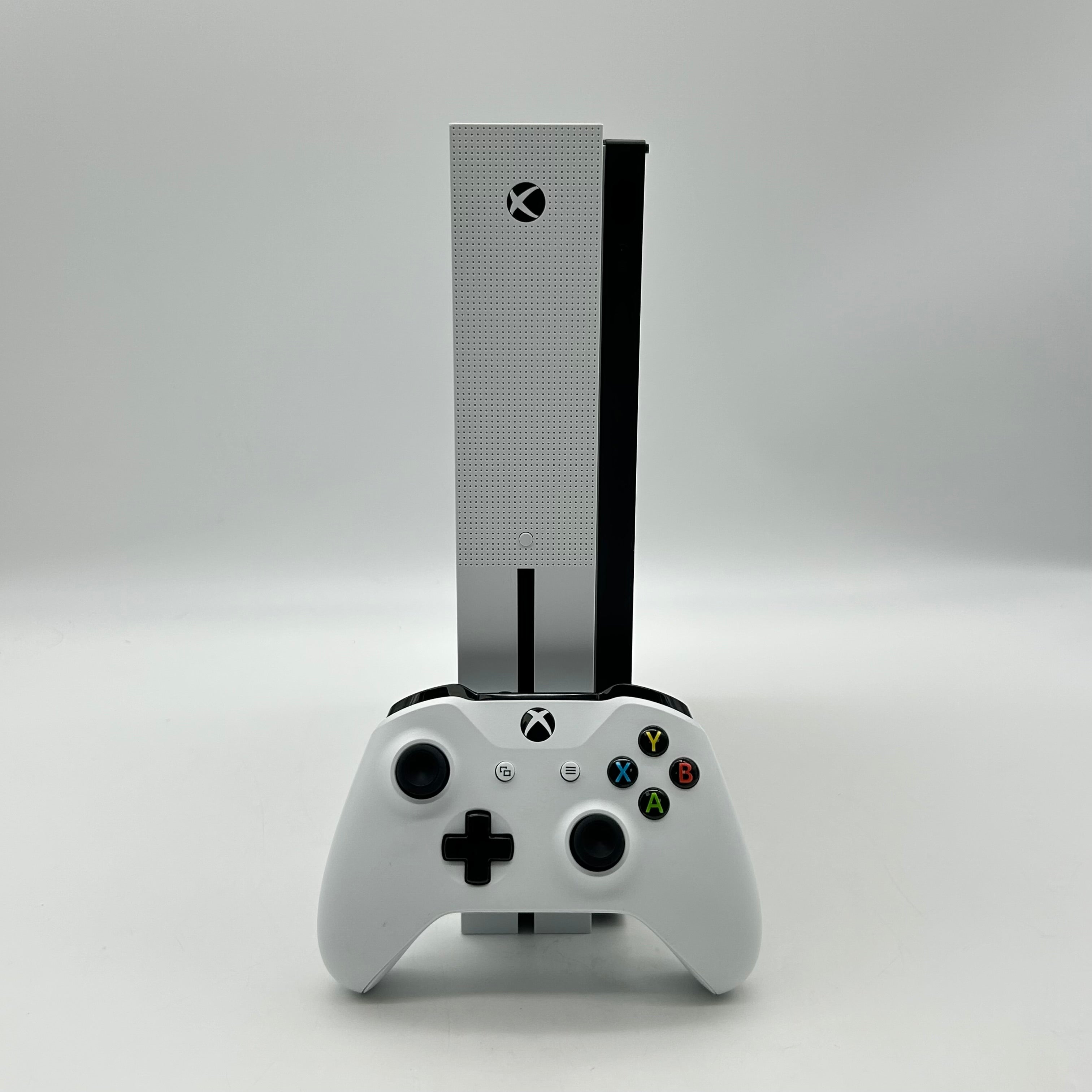 Microsoft Xbox One S 1681 1TB White Console w/ Controller & Cables  - Tested