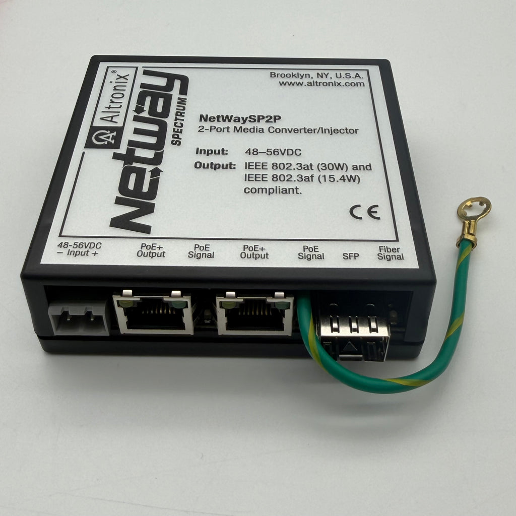 Altronix Netway SP2P Powered Media Converter/Injector