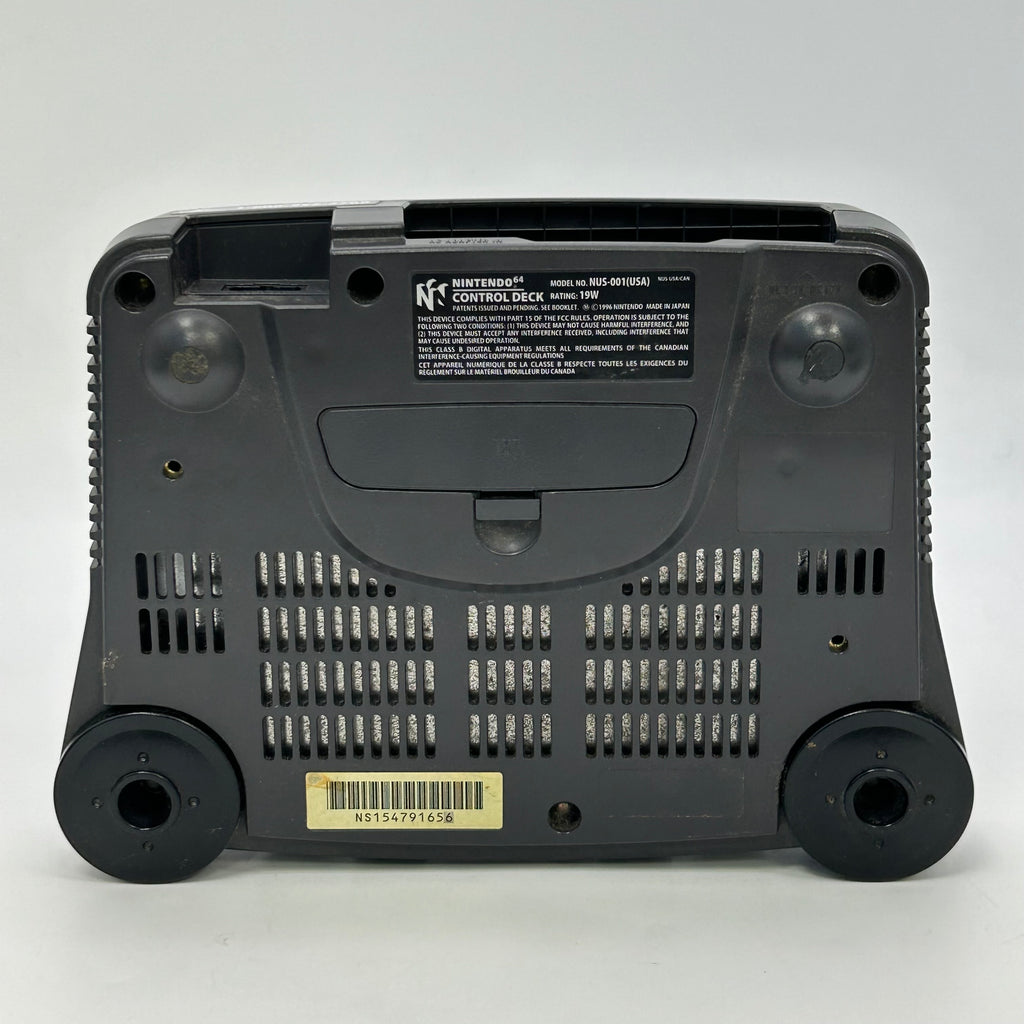 Nintendo 64 N64 Console NUS-001 w/Power Cord Powers On-UNTESTED-Parts Only