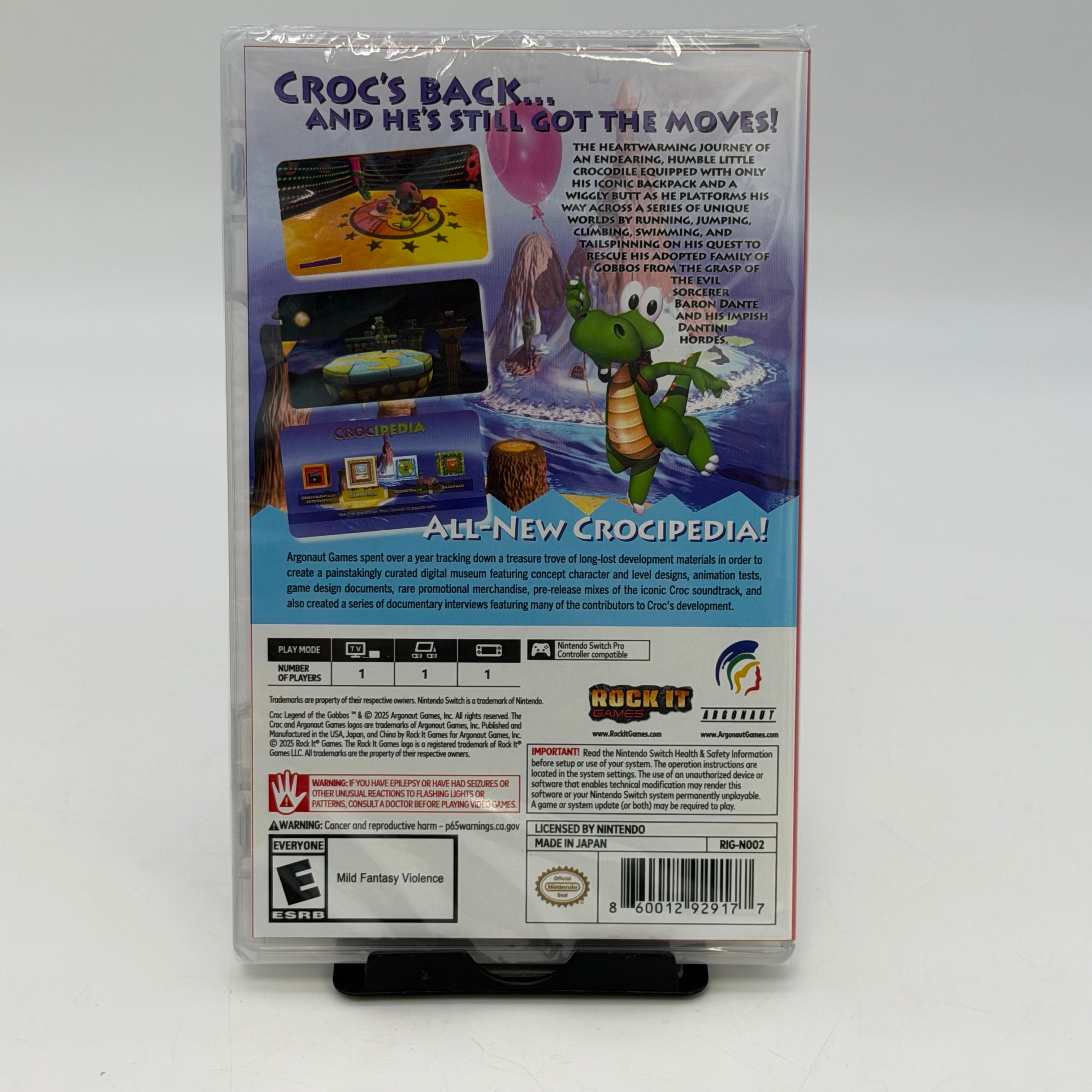 Nintendo Switch Croc Legend of the Gobbos (Rock It Games)