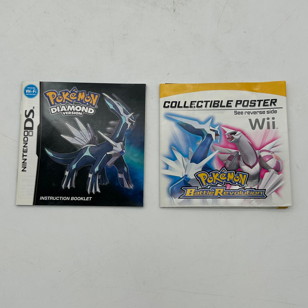 Nintendo DS Pokemon Diamond Used C Multi-Colored Case Manual