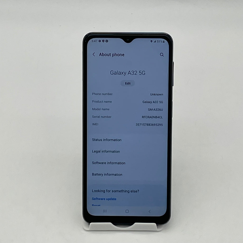 Samsung Galaxy A32 5G 64GB SM-A326U (T-Mobile)- For Parts