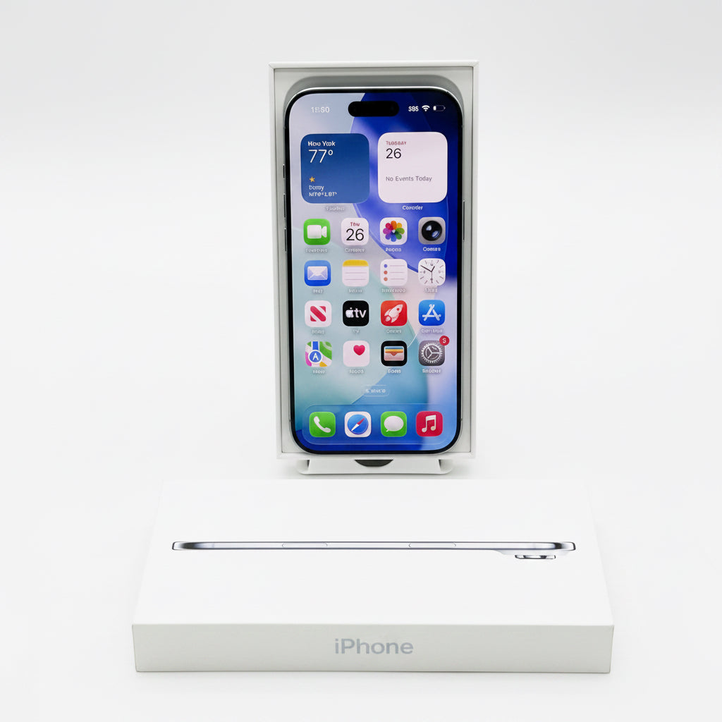 Apple iPhone 17 Air - 256GB - Sky Blue (Unlocked) A3260 Mint 100% BH 8 Cycle