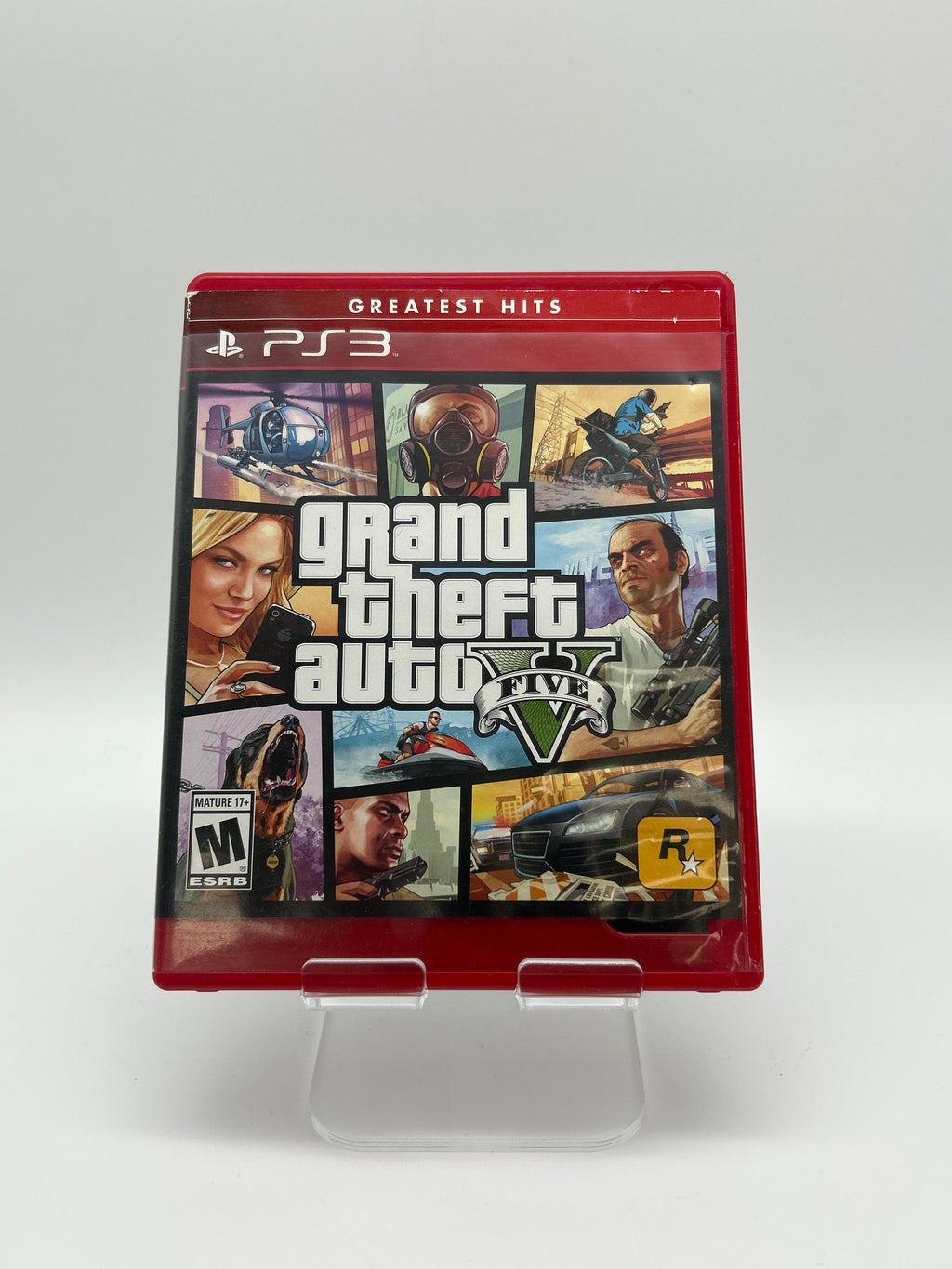 Grand Theft Auto V PlayStation 3 PS3 With Manual and Case - Used