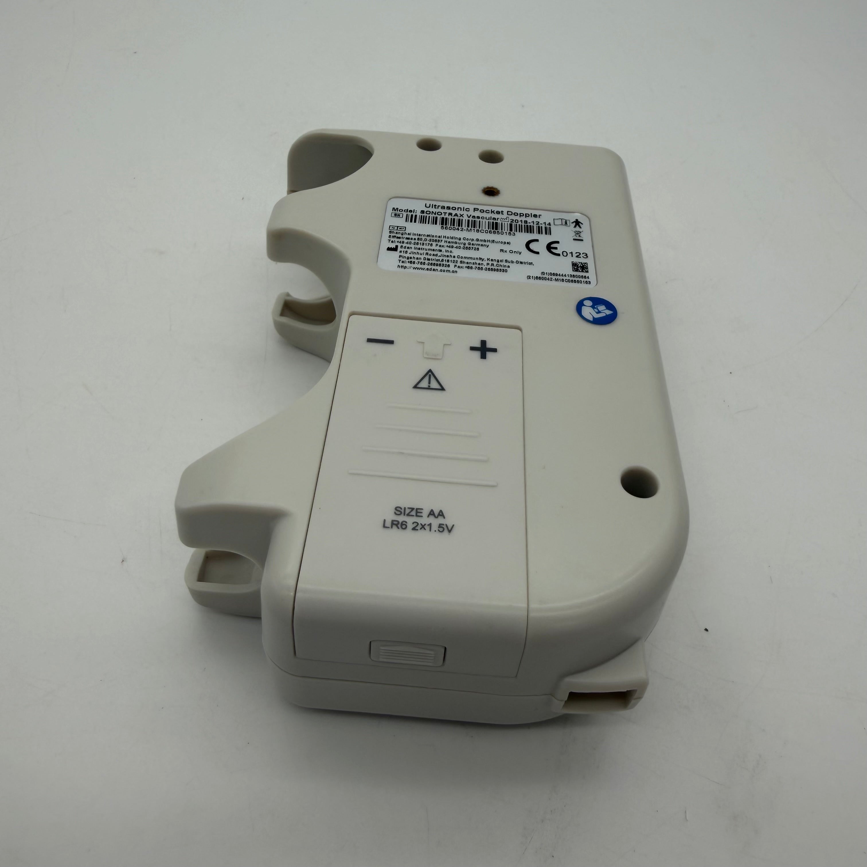 Edan SonoTrax Vascular Ultrasonic with 8MHz Probe - Tested