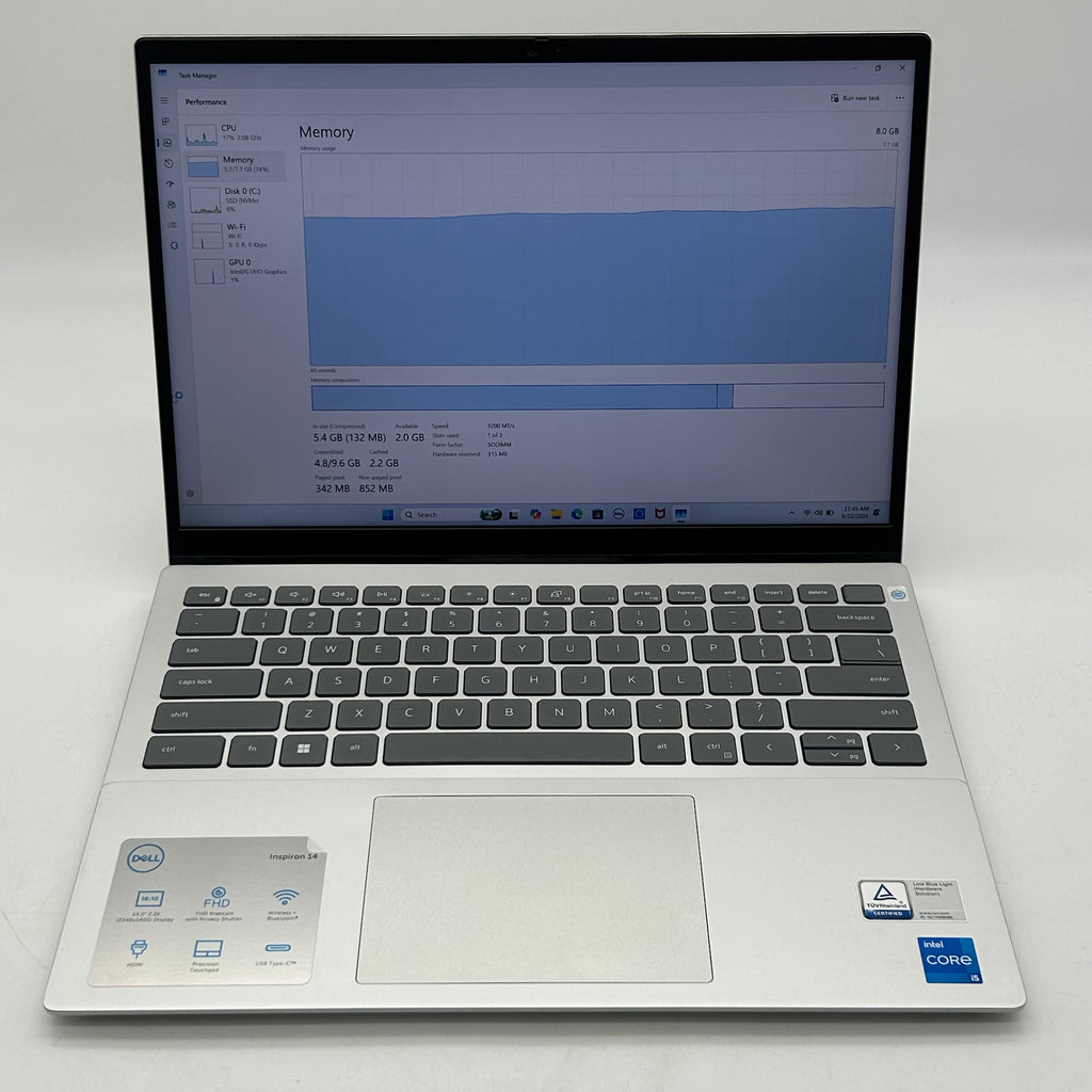Dell Inspiron 5420 14" |Core i5 |12th Gen |8GB RAM| 512GB|