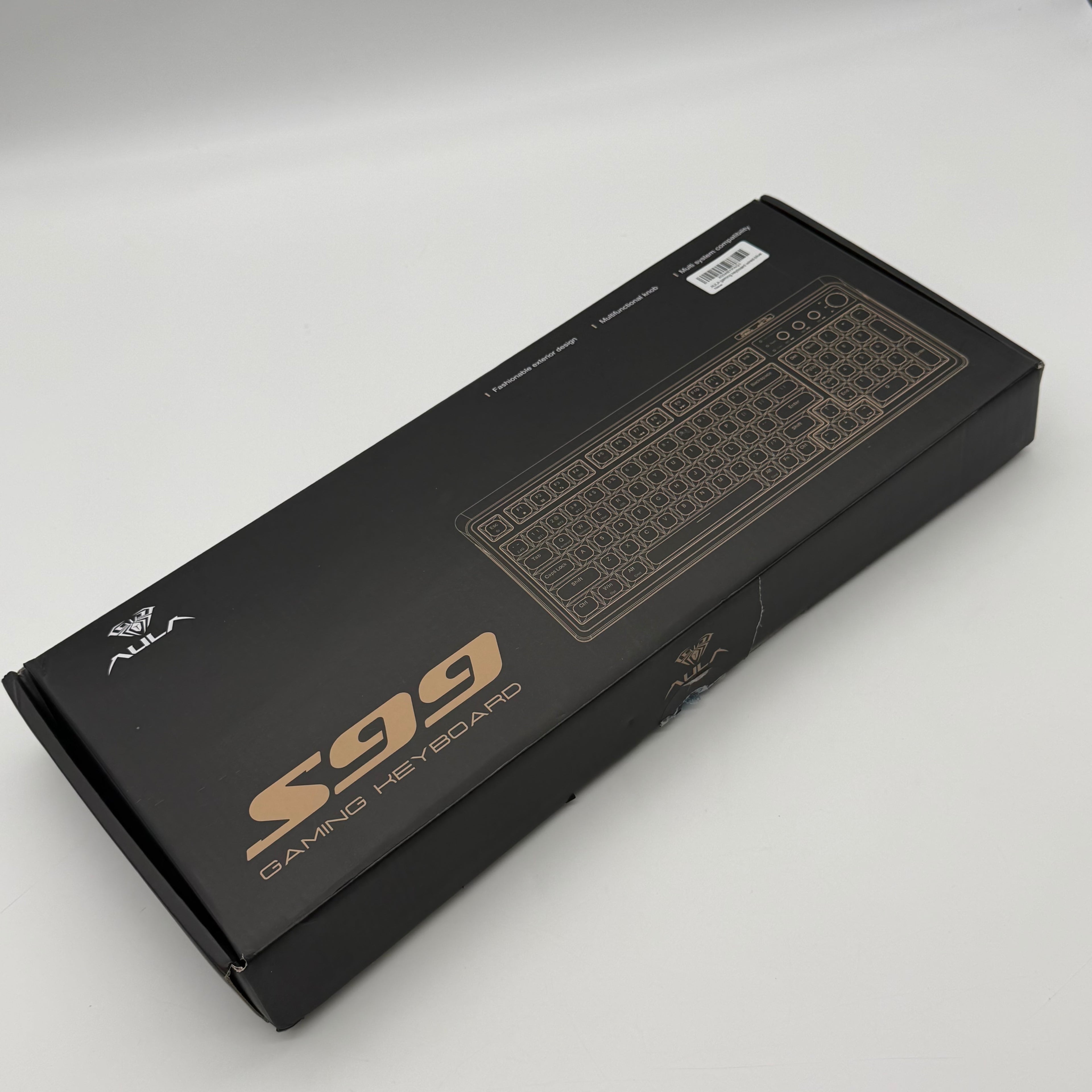 AULA S99 Gaming Keyboard, Wireless Computer Keyboards, Tri-Mode Bluetooth/2.4GHz