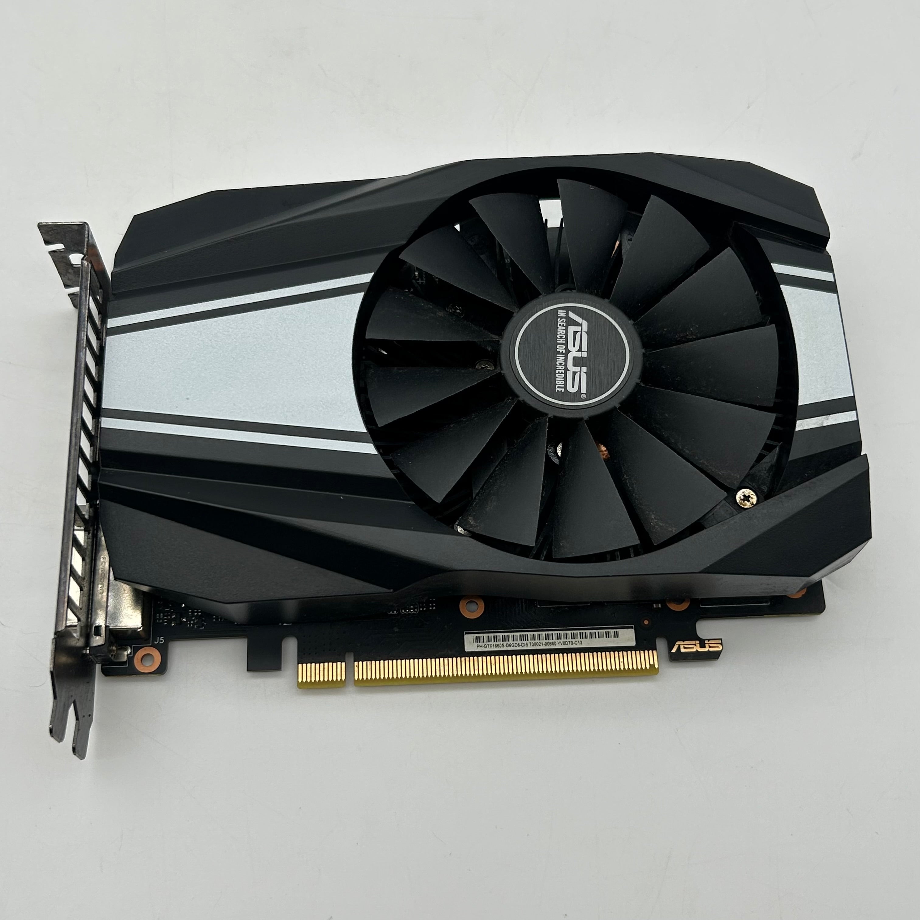 ASUS GeForce GTX 1660 Super OC Edition 6GB GDDR6 Graphics Card PH-GTX1660S-O6G