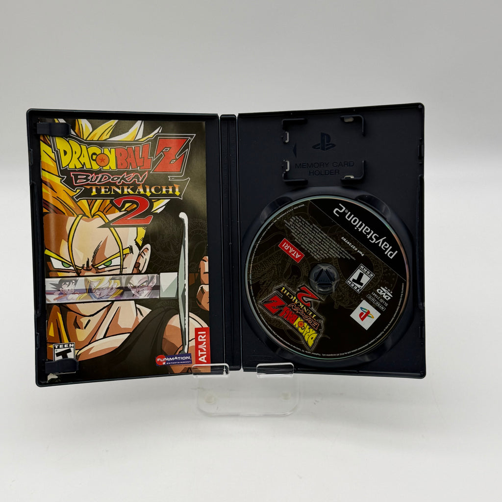 Dragon Ball Z Budokai Tenkaichi 2 PS2 PlayStation 2 - CIB w/Manual +  Disc!