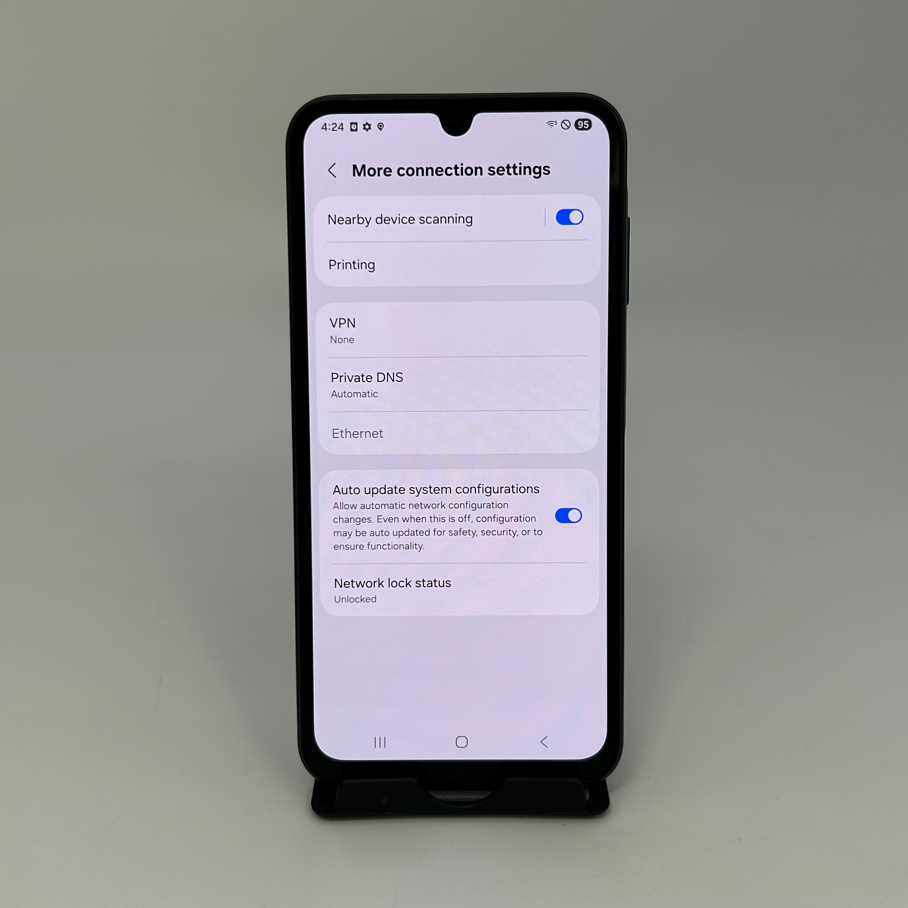 Unlocked Samsung Galaxy A15 5G (SM-A156U) - 128GB - Blue Black