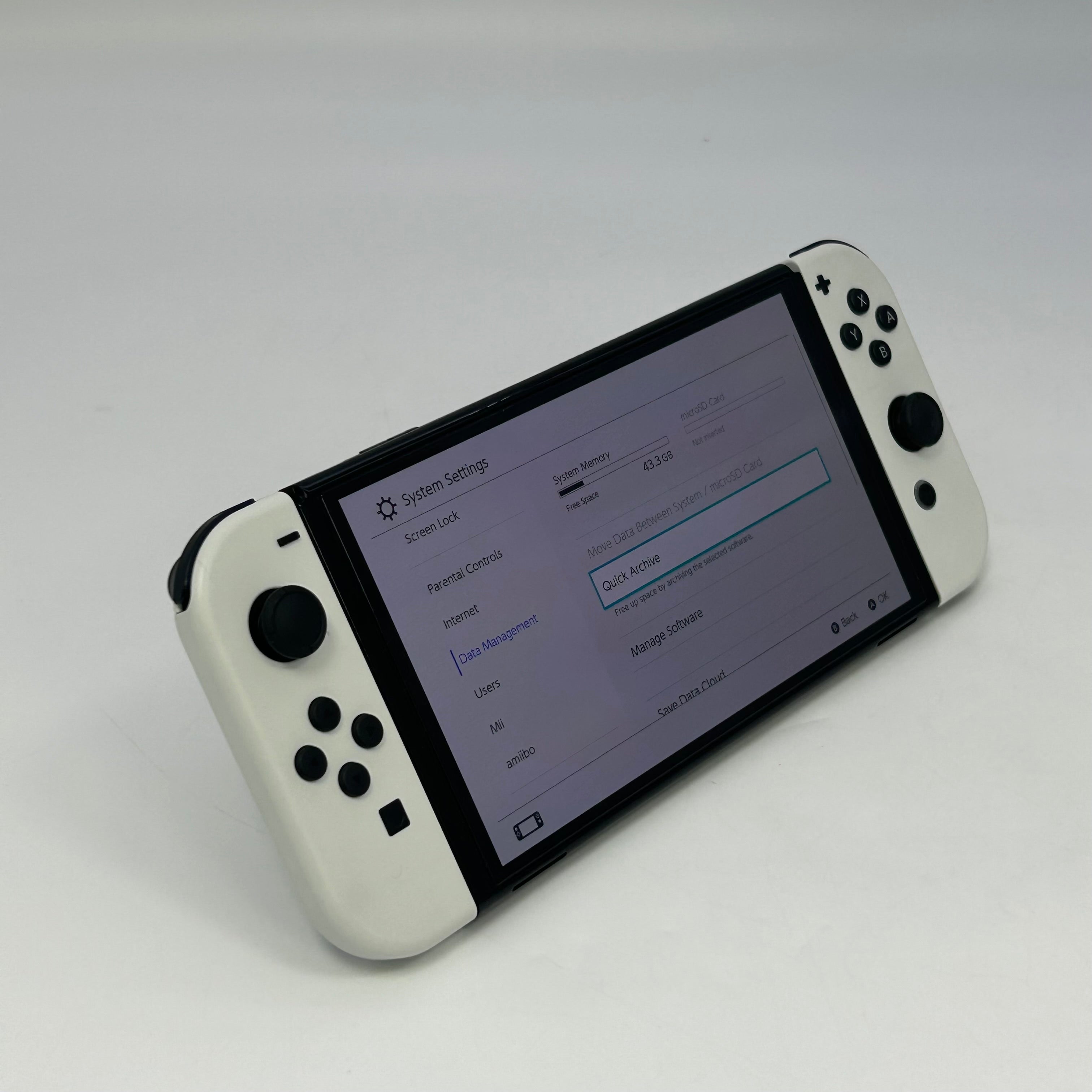Nintendo Switch OLED 64GB Model w/ White Joy-Con System Console | Open-Box