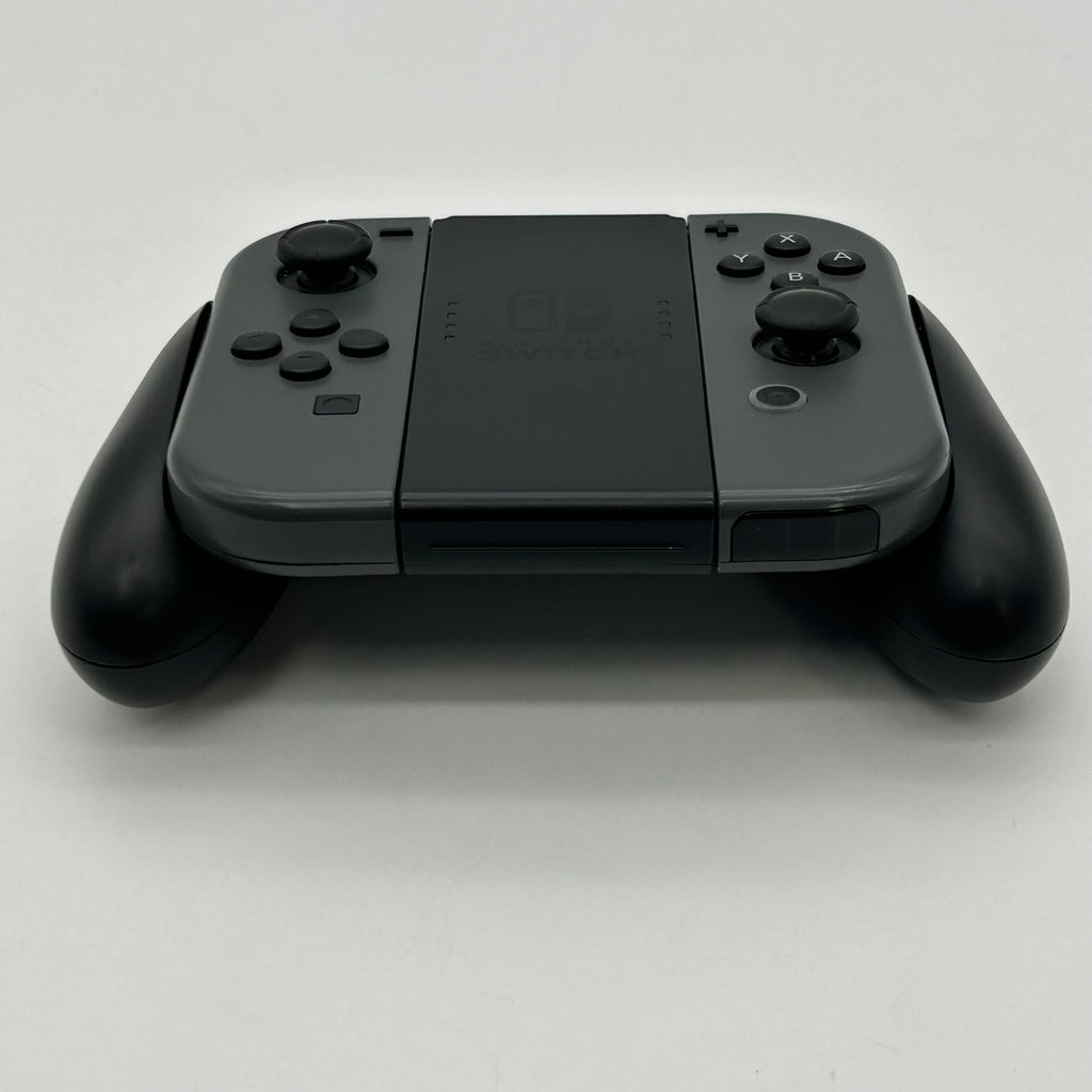 Official Nintendo Switch Gray Joy-Con Pair Controllers with JoyCon Grip