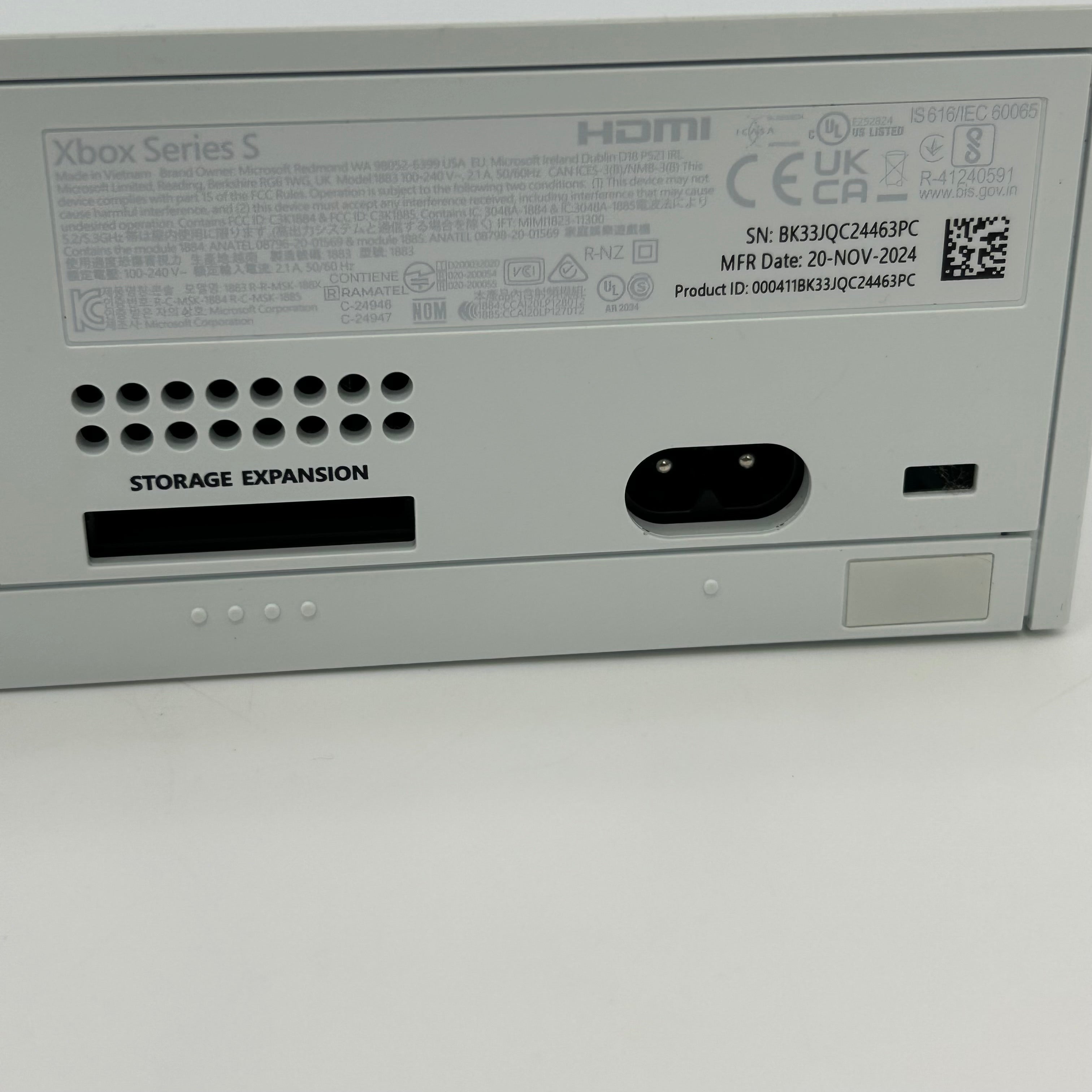 Microsoft Xbox Series S 1883 512GB Video Game Console - White - Used