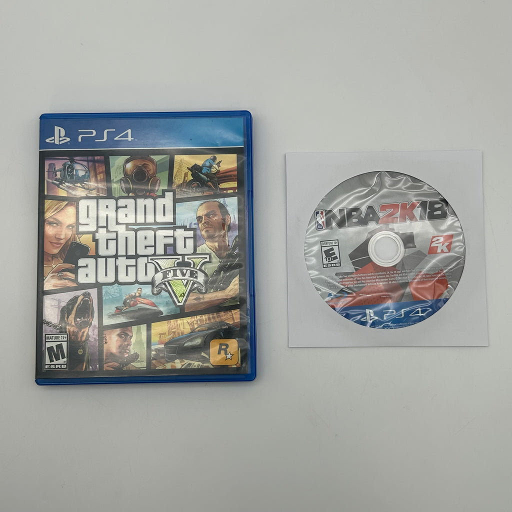 Sony PlayStation 4 CUH-1215A 500GB Black Console + 2 Games - Used