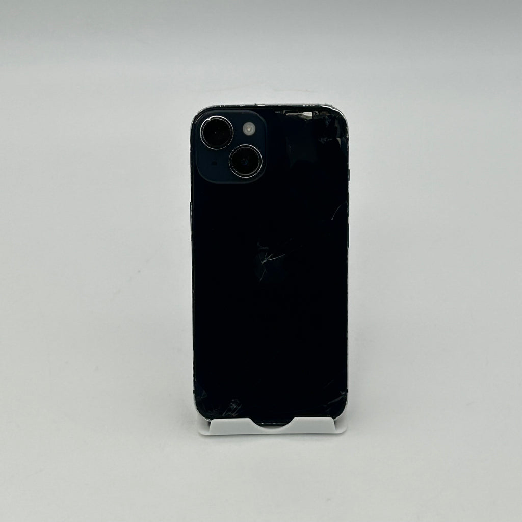 Apple iPhone 14 128GB Unlocked - Back/Front Screen Cracked - Service Battery