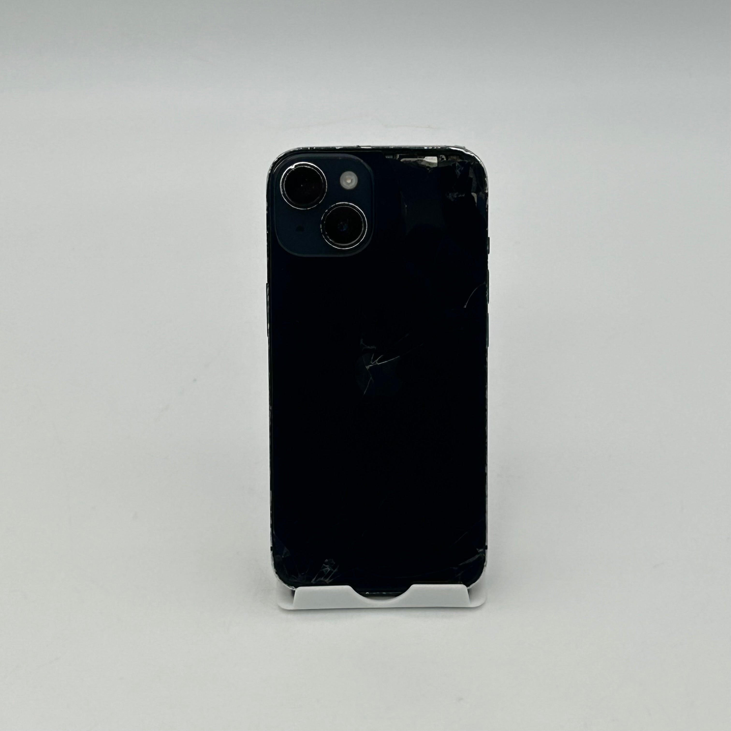 Apple iPhone 14 128GB Unlocked - Back/Front Screen Cracked - Service Battery