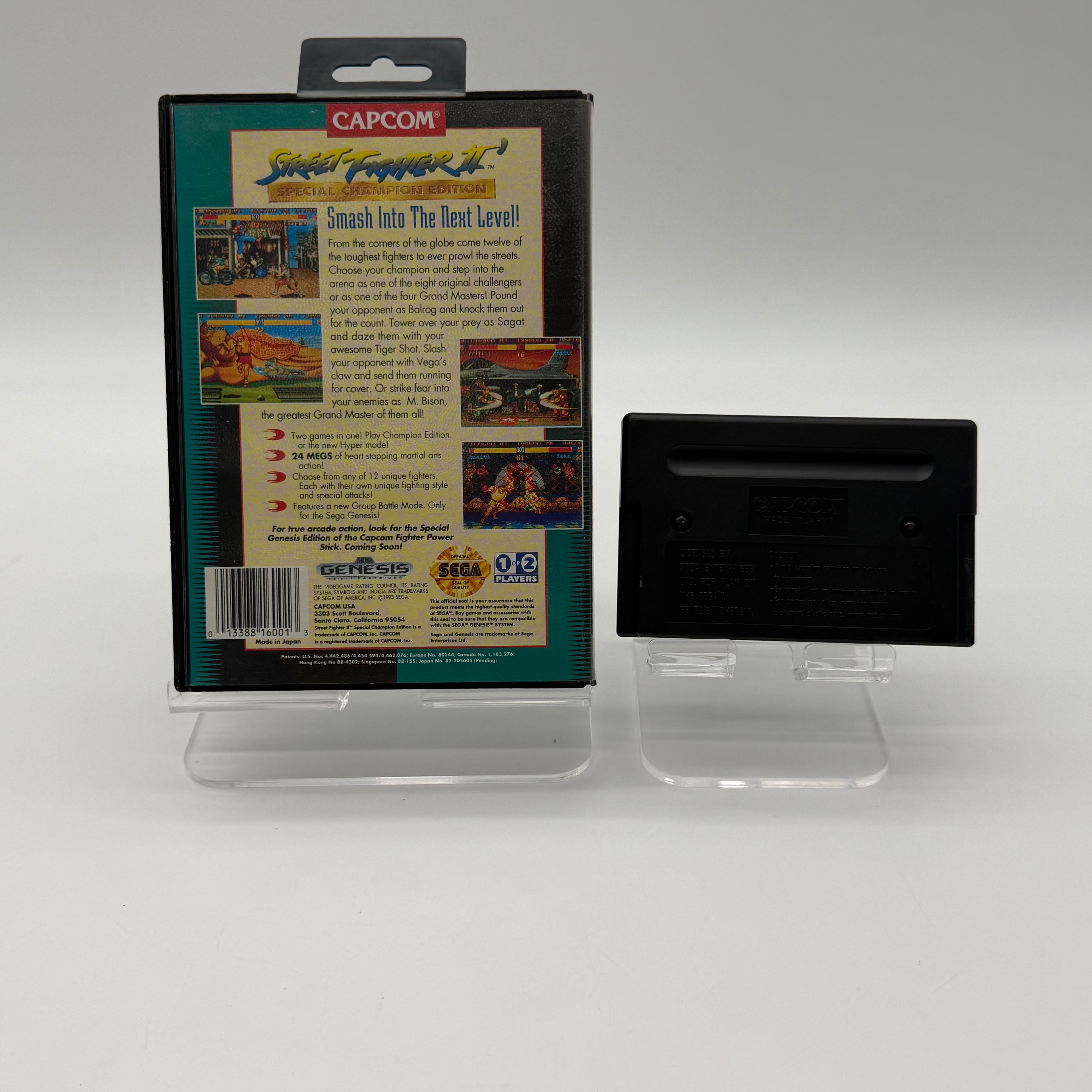 Sega Genesis - Street Fighter II Special Champion Edition