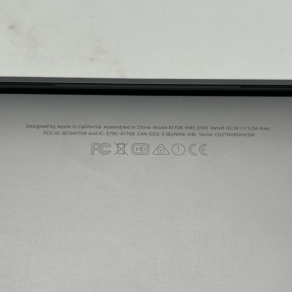 Apple MacBook Pro A1706 13" Silver 2017 Intel Core i5 8GB RAM 500GB Laptop