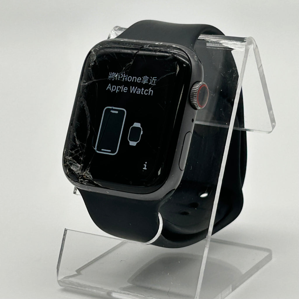 Apple Watch Series 4 A1976 44mm GPS + Cellular, Cracked Screen/Functional