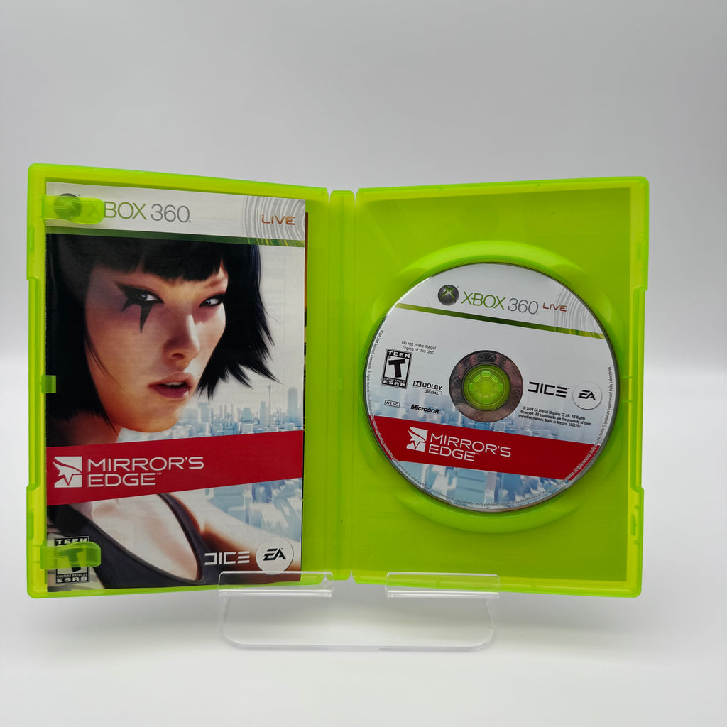 Xbox 360 Mirror's Edge Video Game with Box and Manual - Used