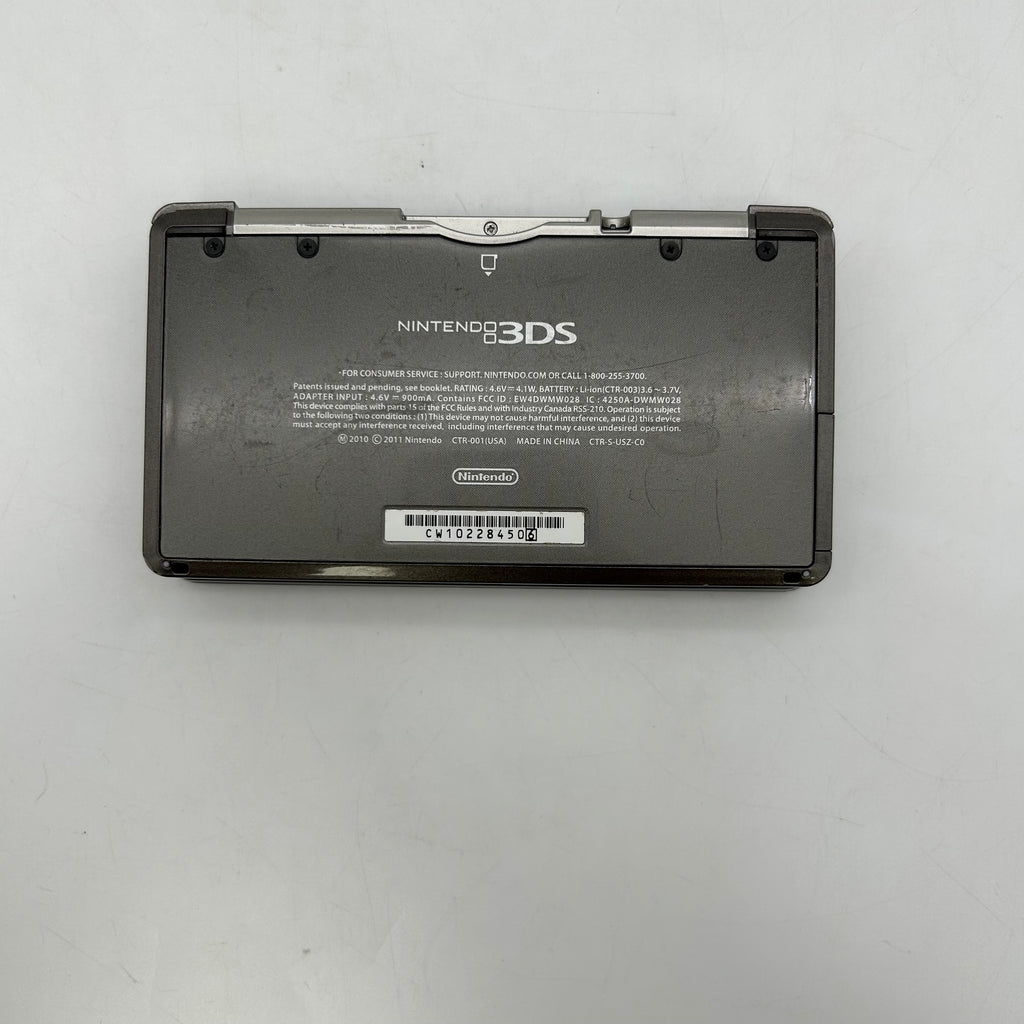 Nintendo 3DS BLACK CTR-001 Console - No Charger/Stylus - Tested