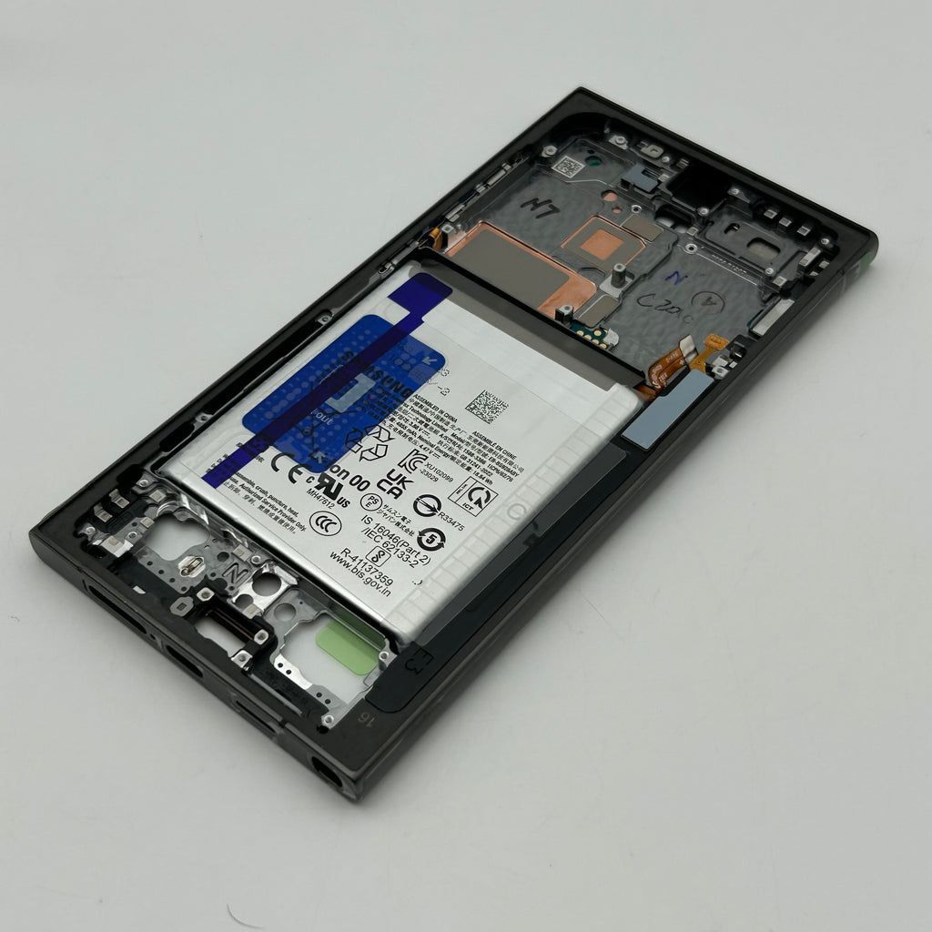 New Samsung Galaxy S24 Ultra S928 SM-S928U EB-BS928ABY GH-8233388B Battery+Frame Replacement